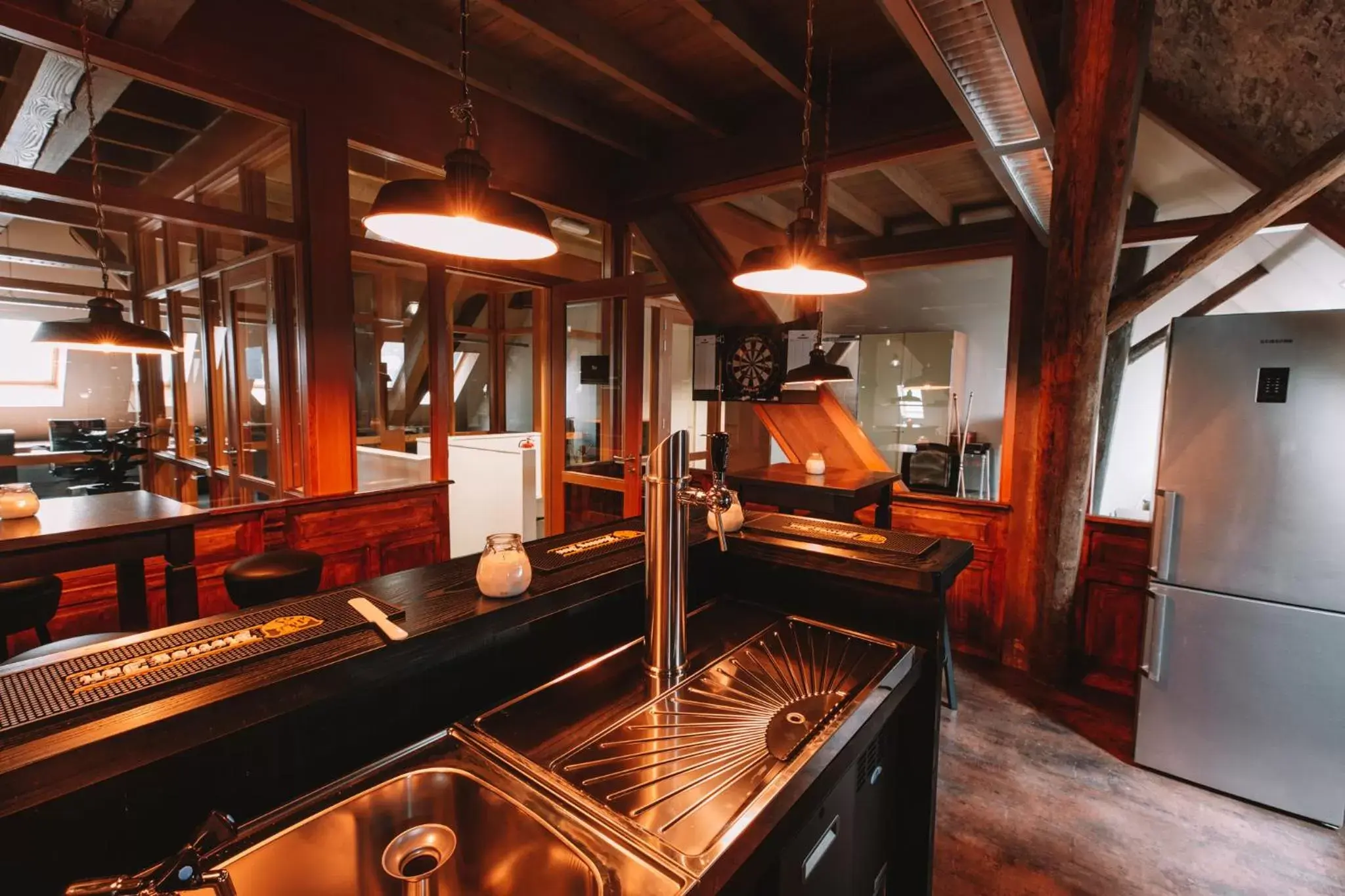 Lounge or bar, Restaurant/Places to Eat in Harlingen Staete Wellness B&B Oase van rust en luxe