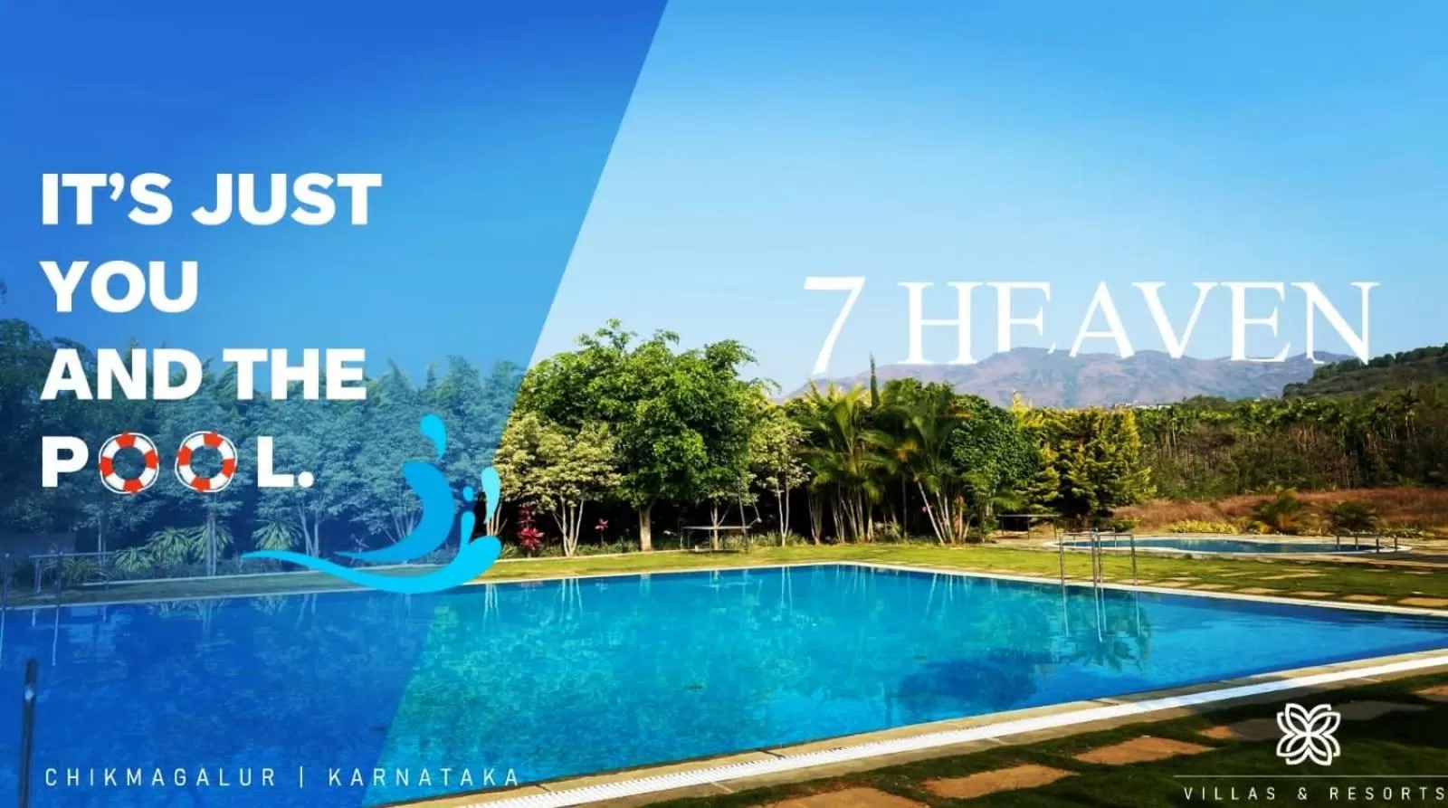 Swimming pool in 7 Heaven Villas & Resorts