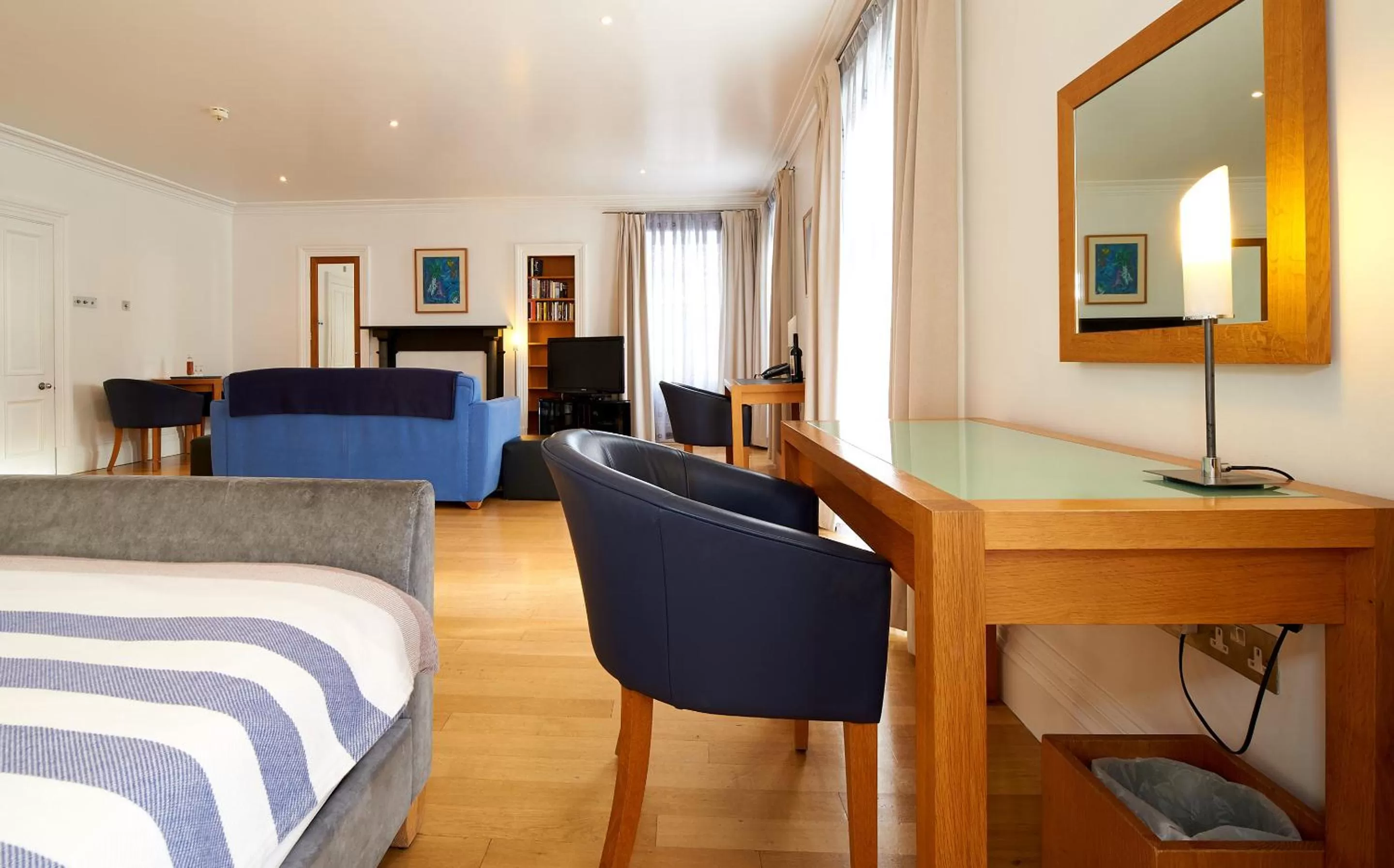 Living room in Portmeirion Village & Castell Deudraeth