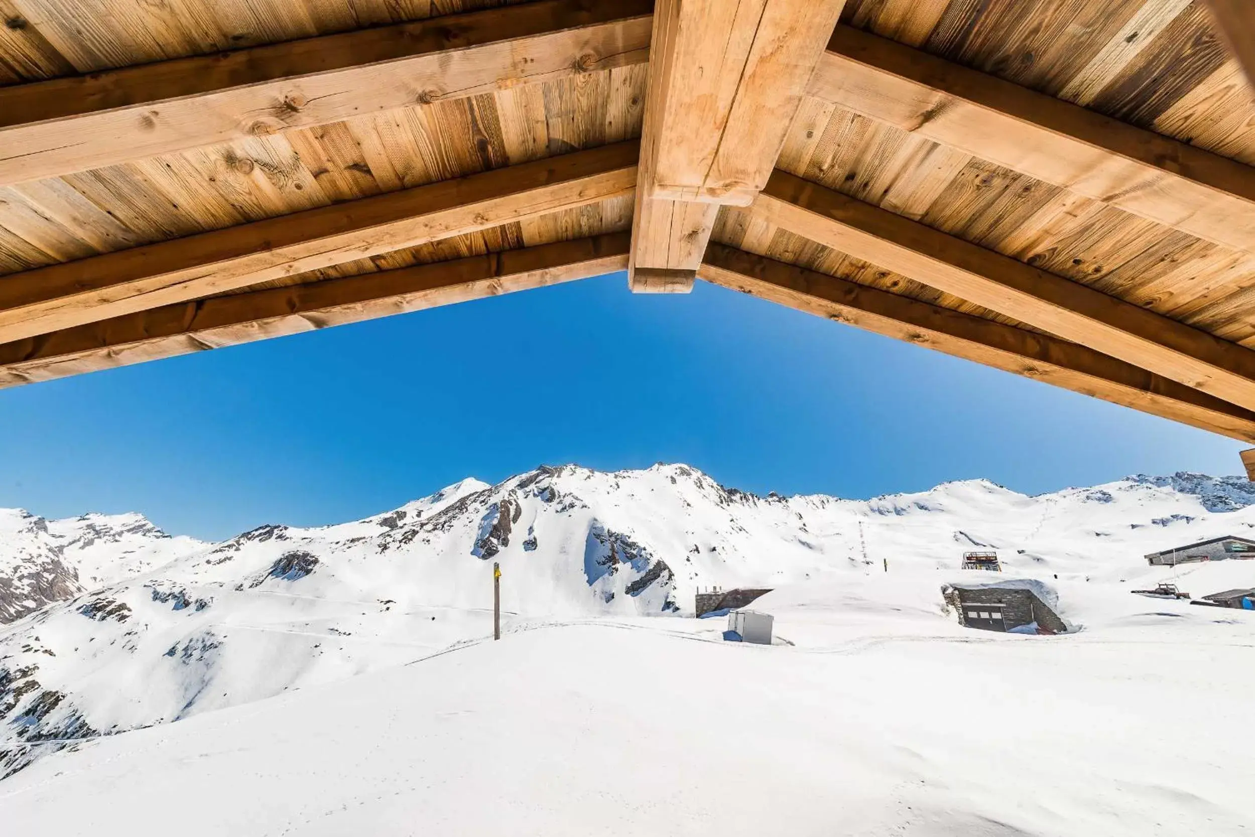 Winter in Le Refuge de Solaise - 2551 m Altitude