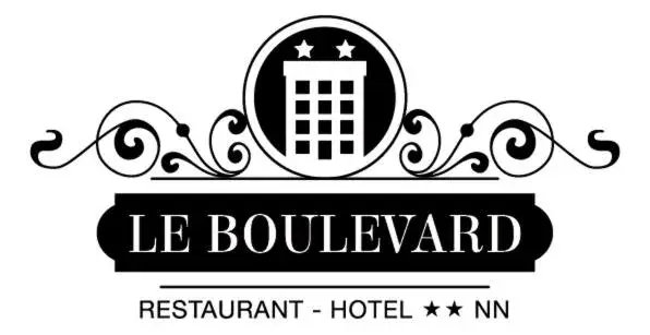 Property logo or sign in Hôtel Le Boulevard