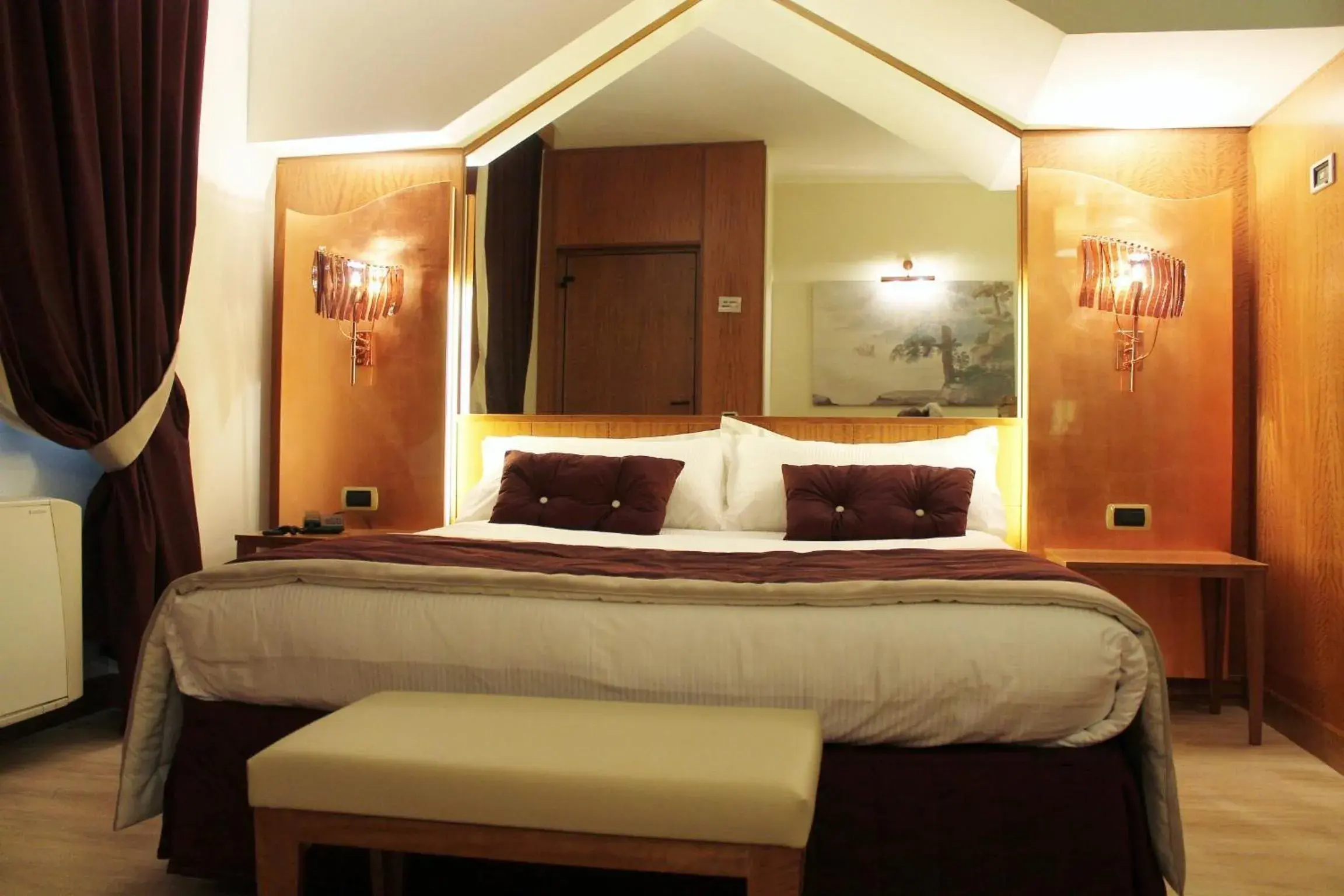 Bed in Hotel Motel Futura