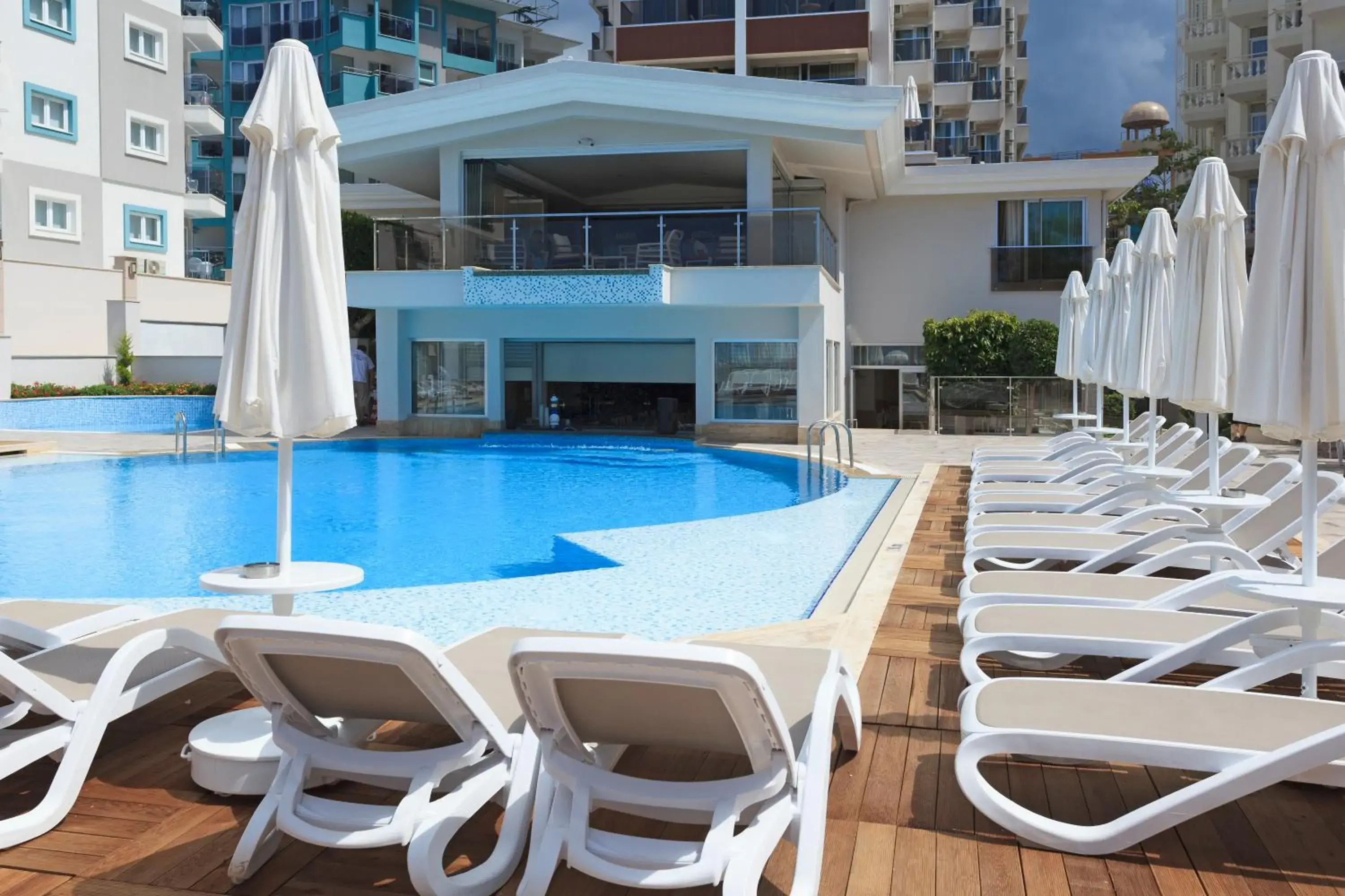 Decorative detail, Swimming Pool in Xperia Saray Beach Hotel