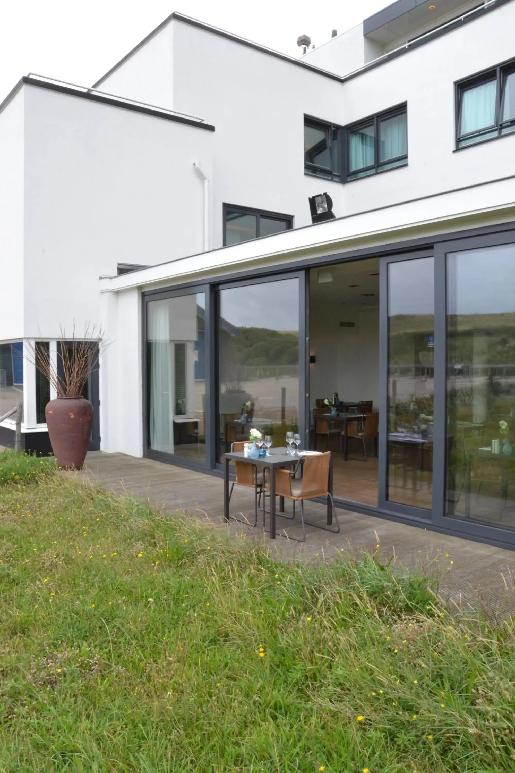 Balcony/Terrace in Fletcher Hotel - Restaurant Elzenduin Balcony/Terrace in Fletcher Hotel - Restaurant Elzenduin