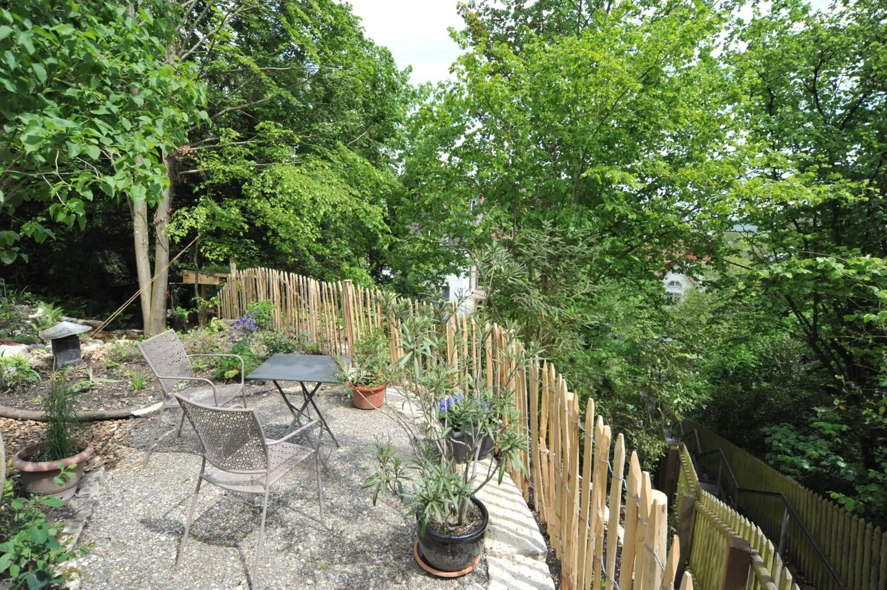 Patio in Hotel Promenade