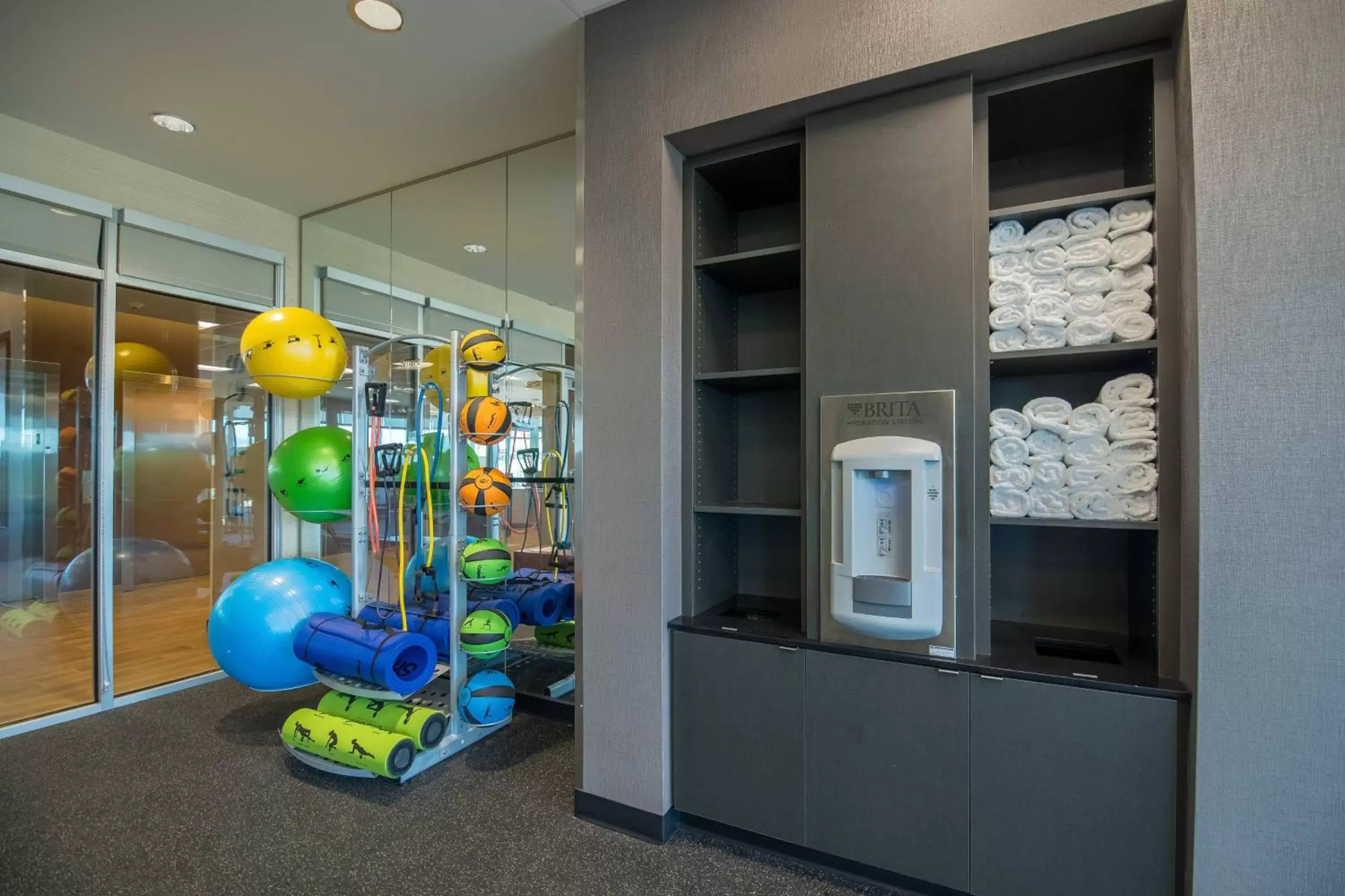 Fitness centre/facilities in Fairfield Inn & Suites by Marriott Provo Orem