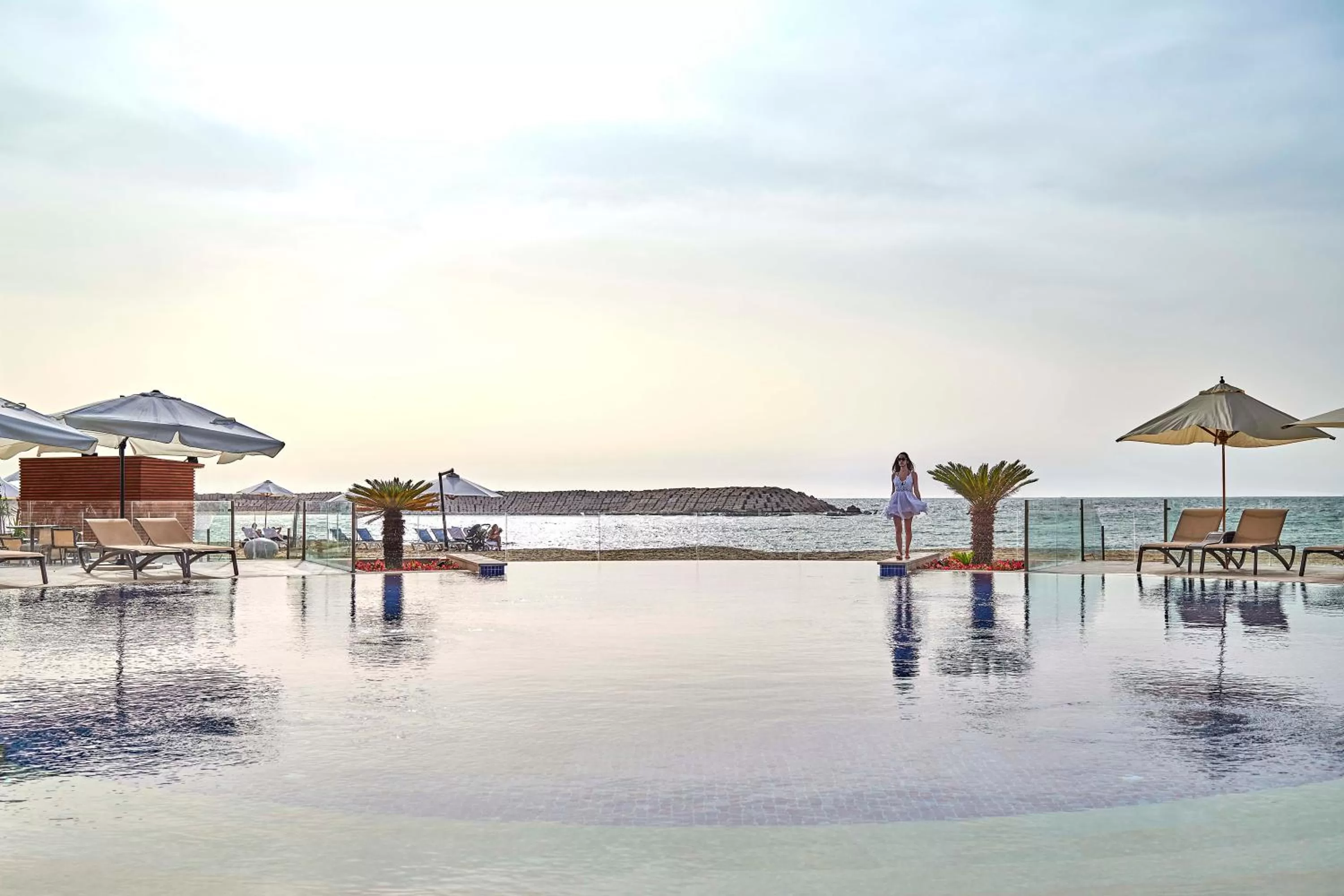 Swimming pool in Four Seasons Hotel Alexandria At San Stefano