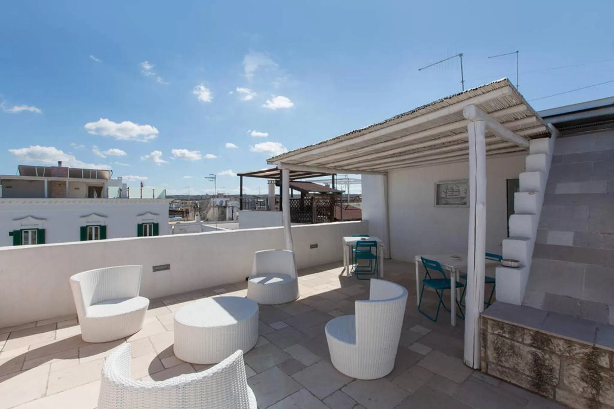 Balcony/Terrace in Antico Mondo Rooms & Suites