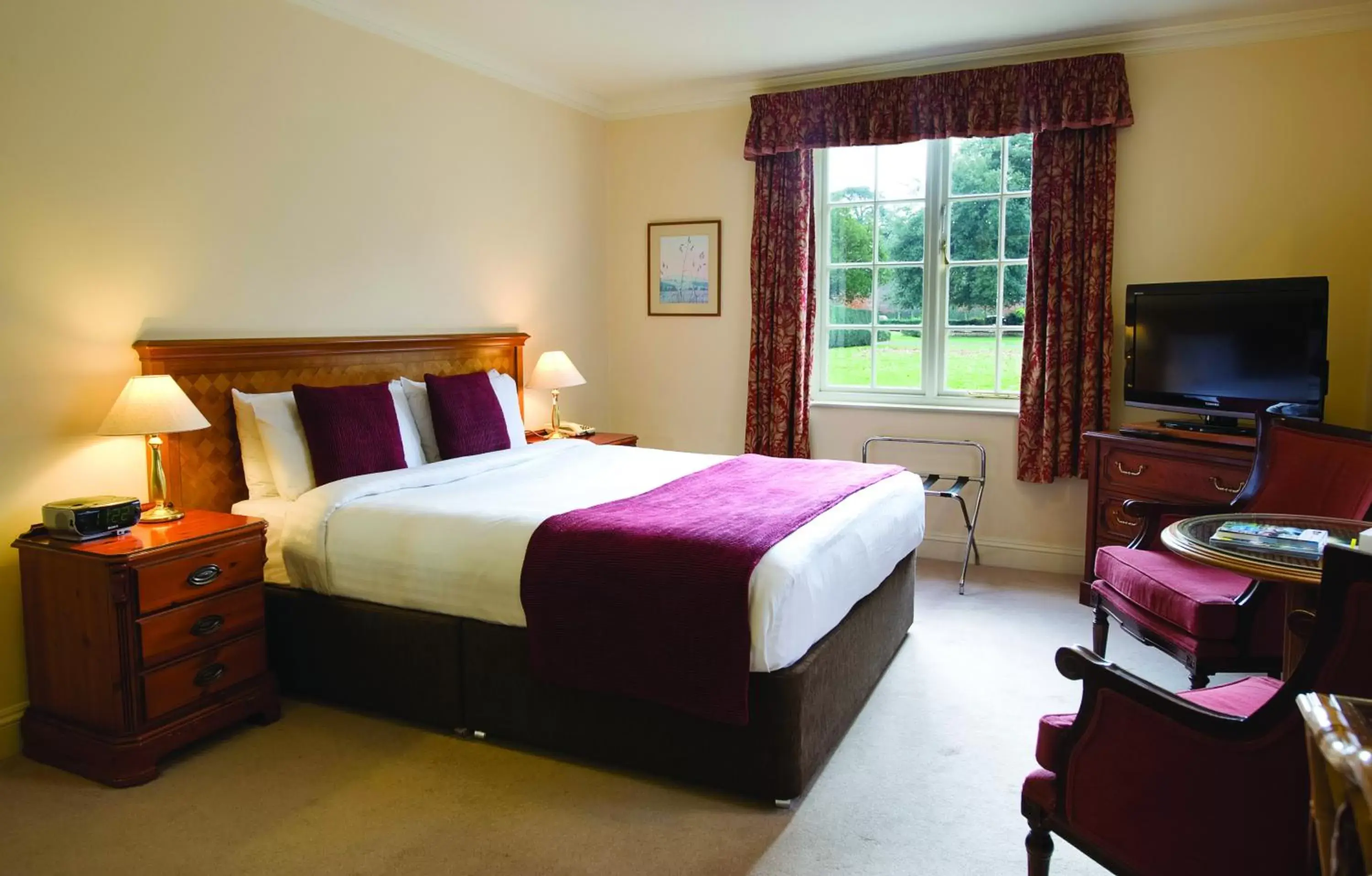 Bedroom, Bed in Orton Hall Hotel & Spa