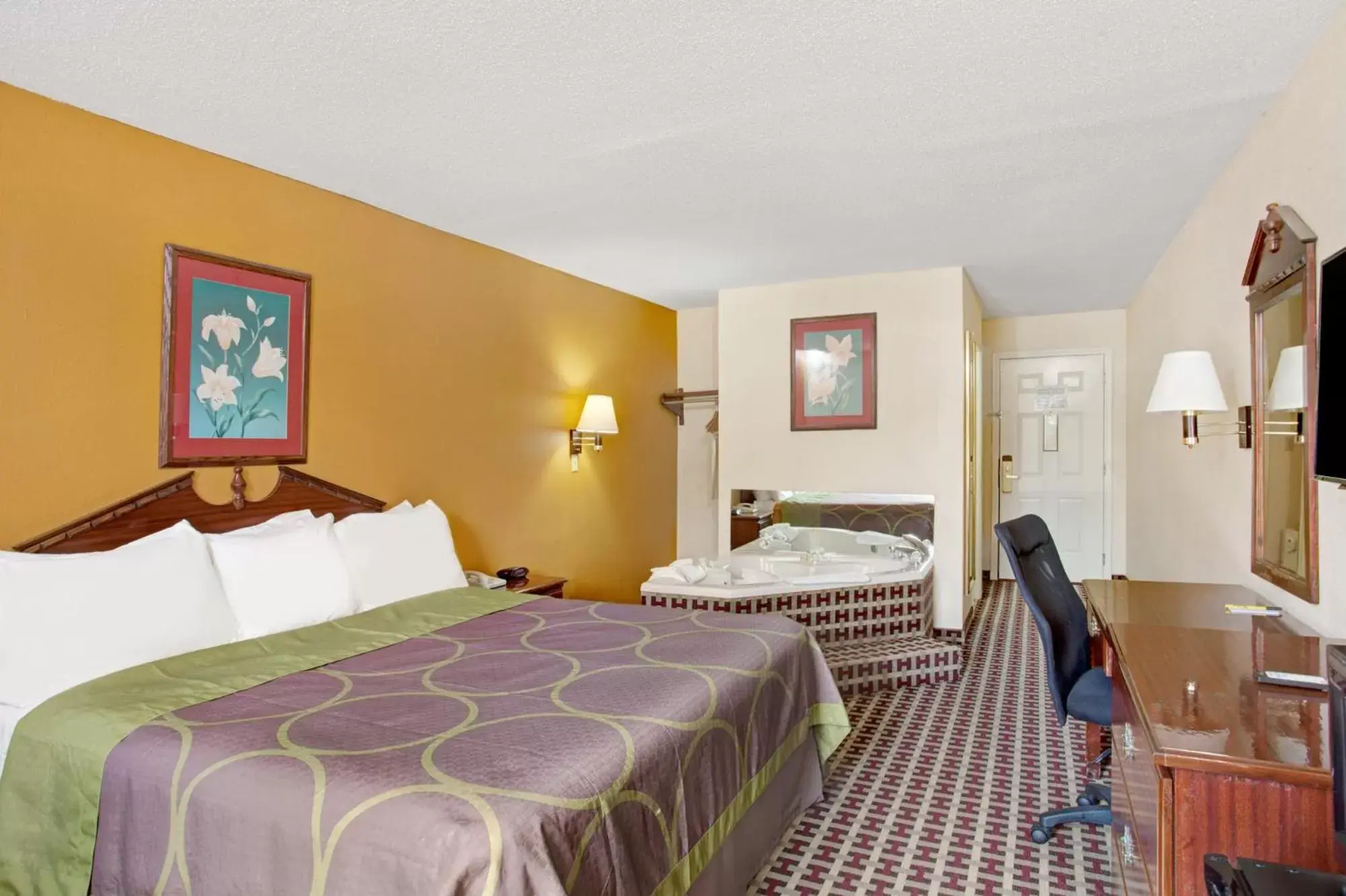 Bed in Super 8 by Wyndham Forrest City AR