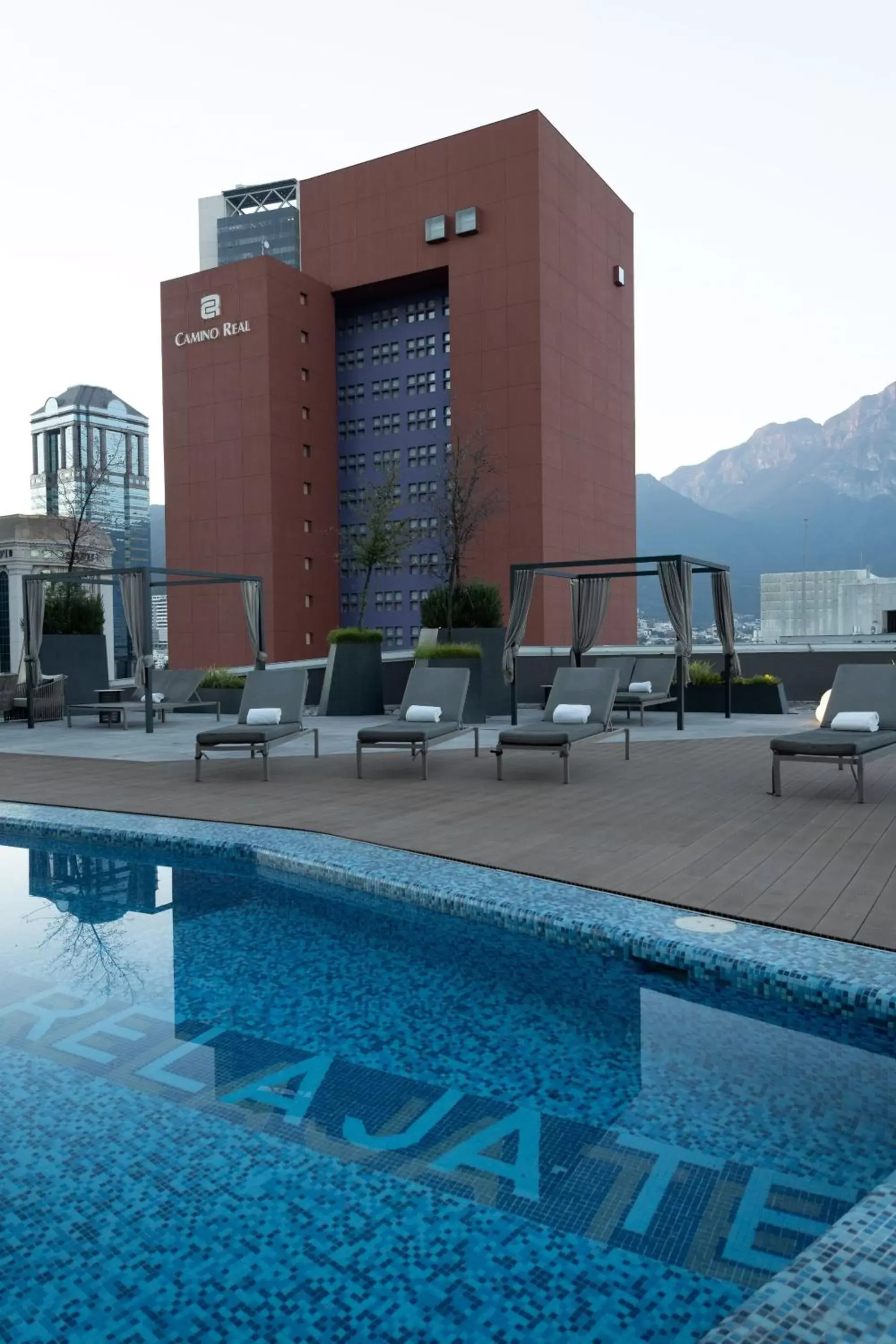 Swimming pool, Property Building in Camino Real Fashion Drive Monterrey
