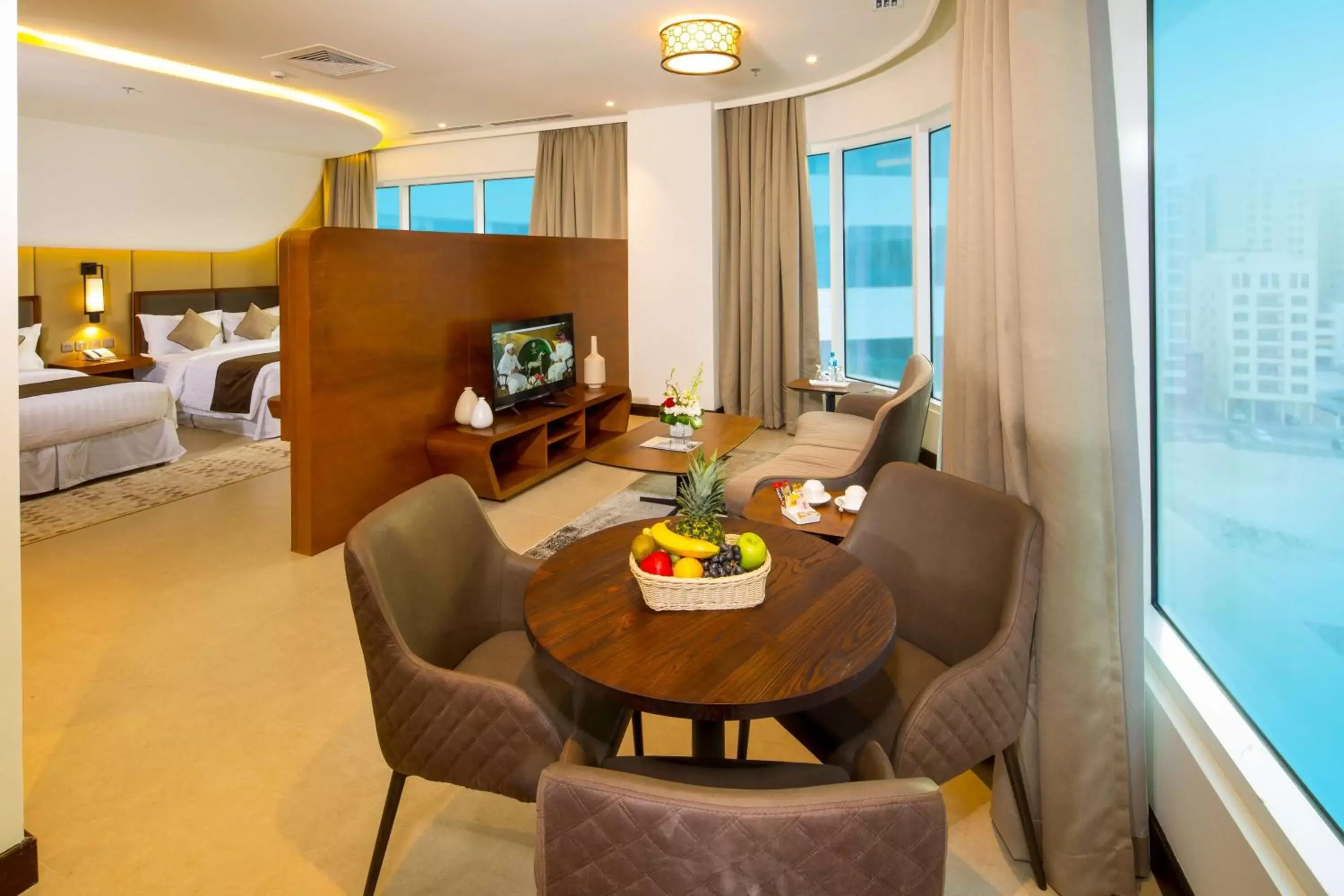 Living room, Bed in Arch Hotel Living room, Bed in Arch Hotel