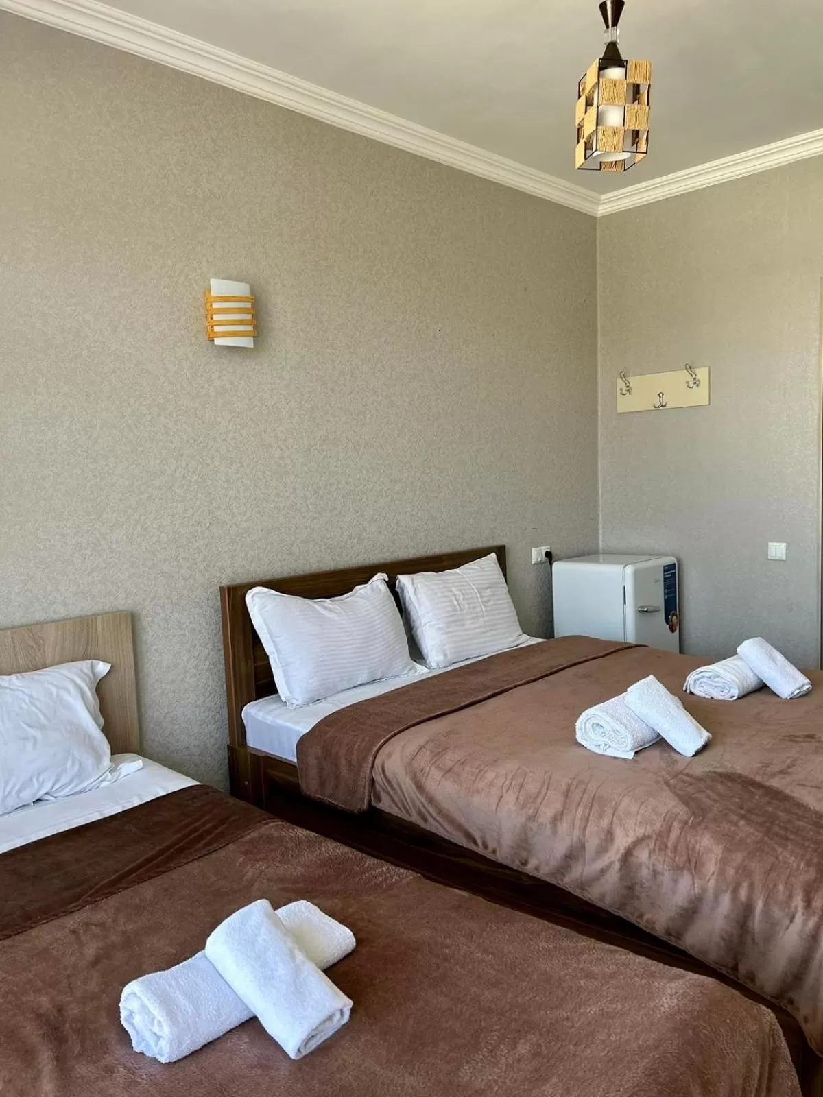 Bed in Hotel Marioni