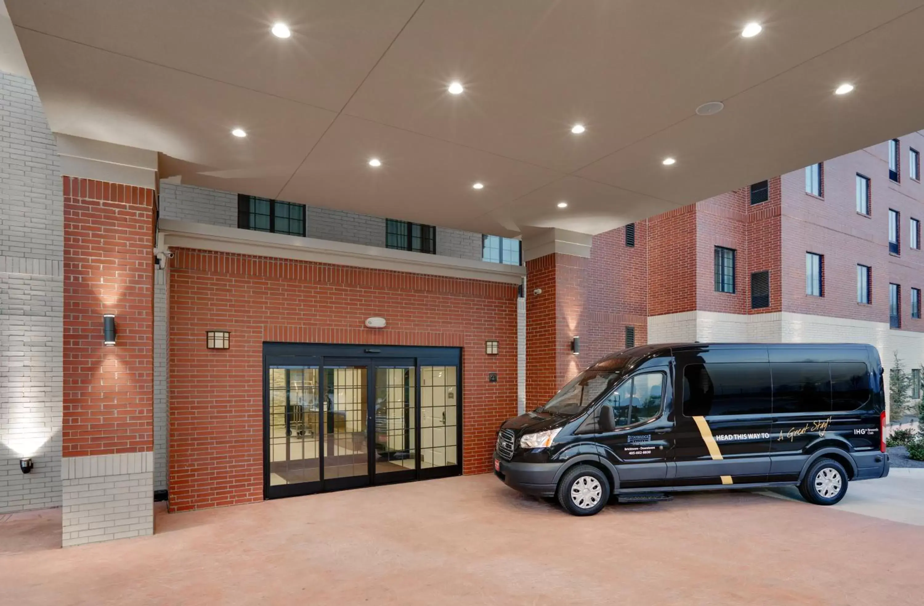 Lobby or reception in Staybridge Suites - Oklahoma City - Downtown, an IHG Hotel