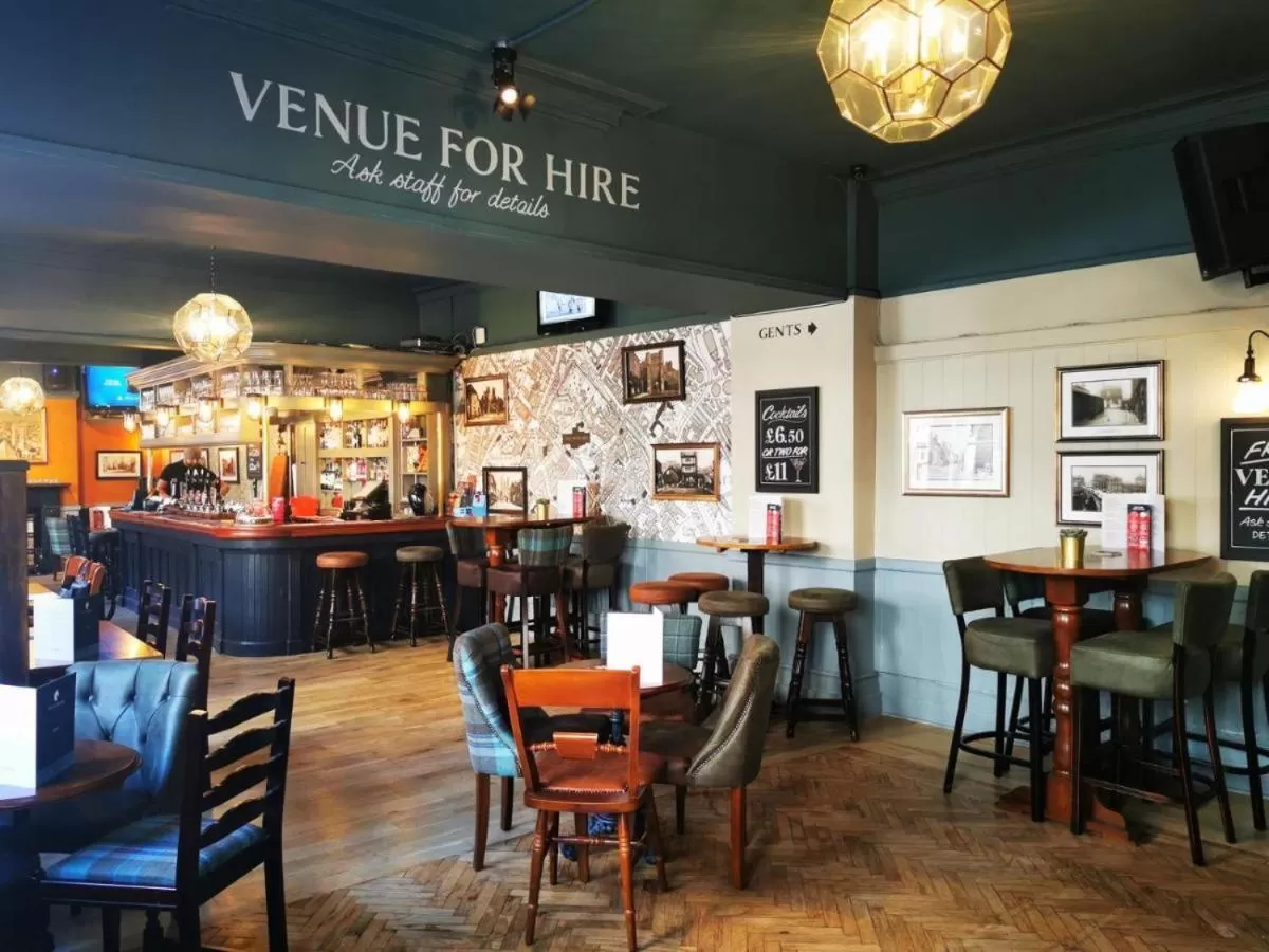 Dining area in The White Horse