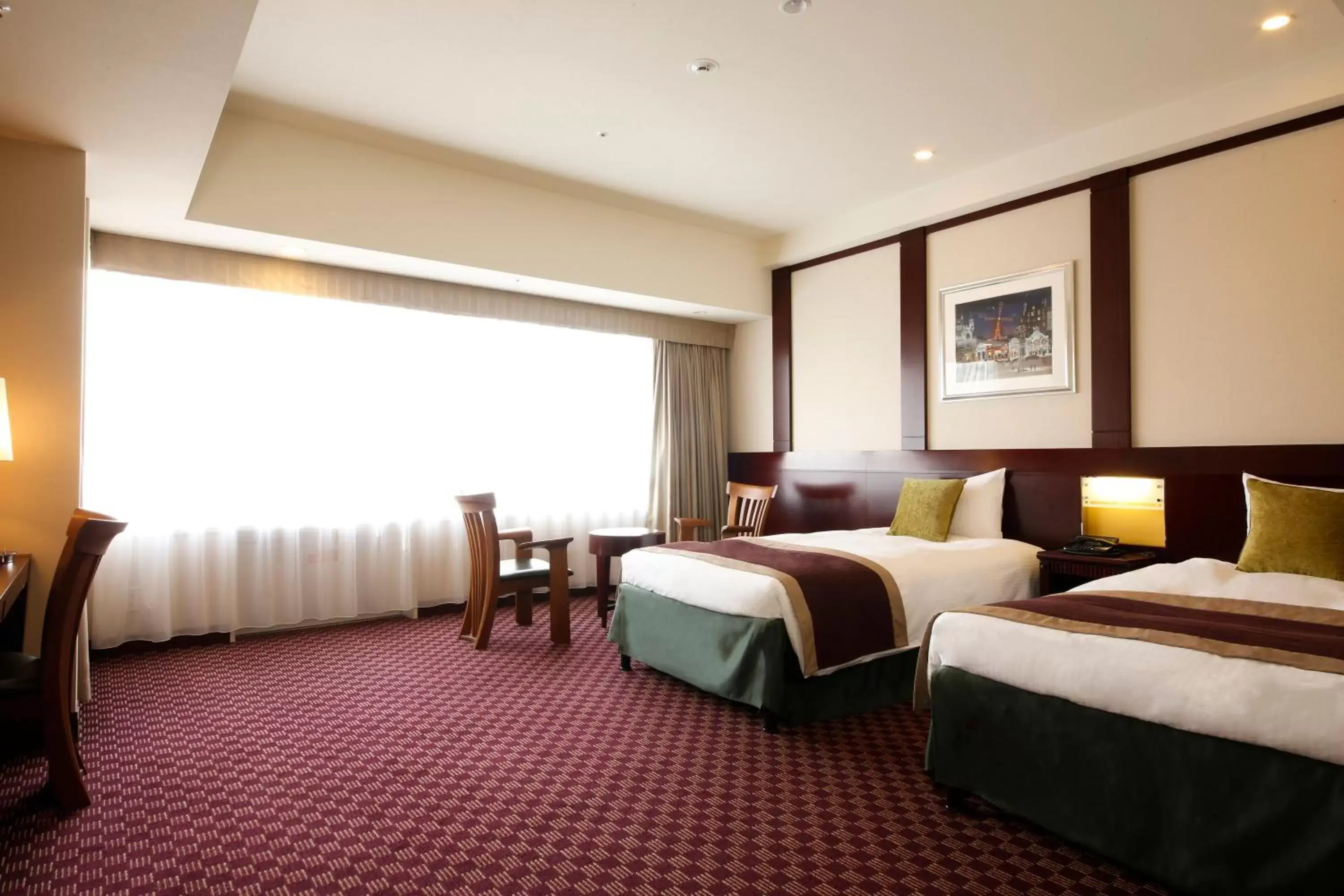 Photo of the whole room, Bed in Hotel Keihan Universal Tower