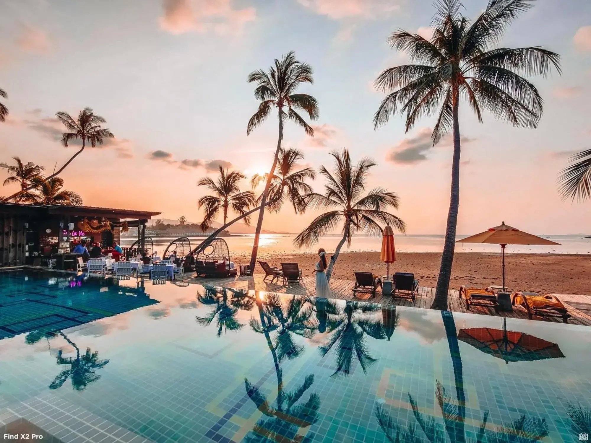 Swimming Pool in Tango Luxe Beach Villa, Koh Samui - SHA Extra Plus