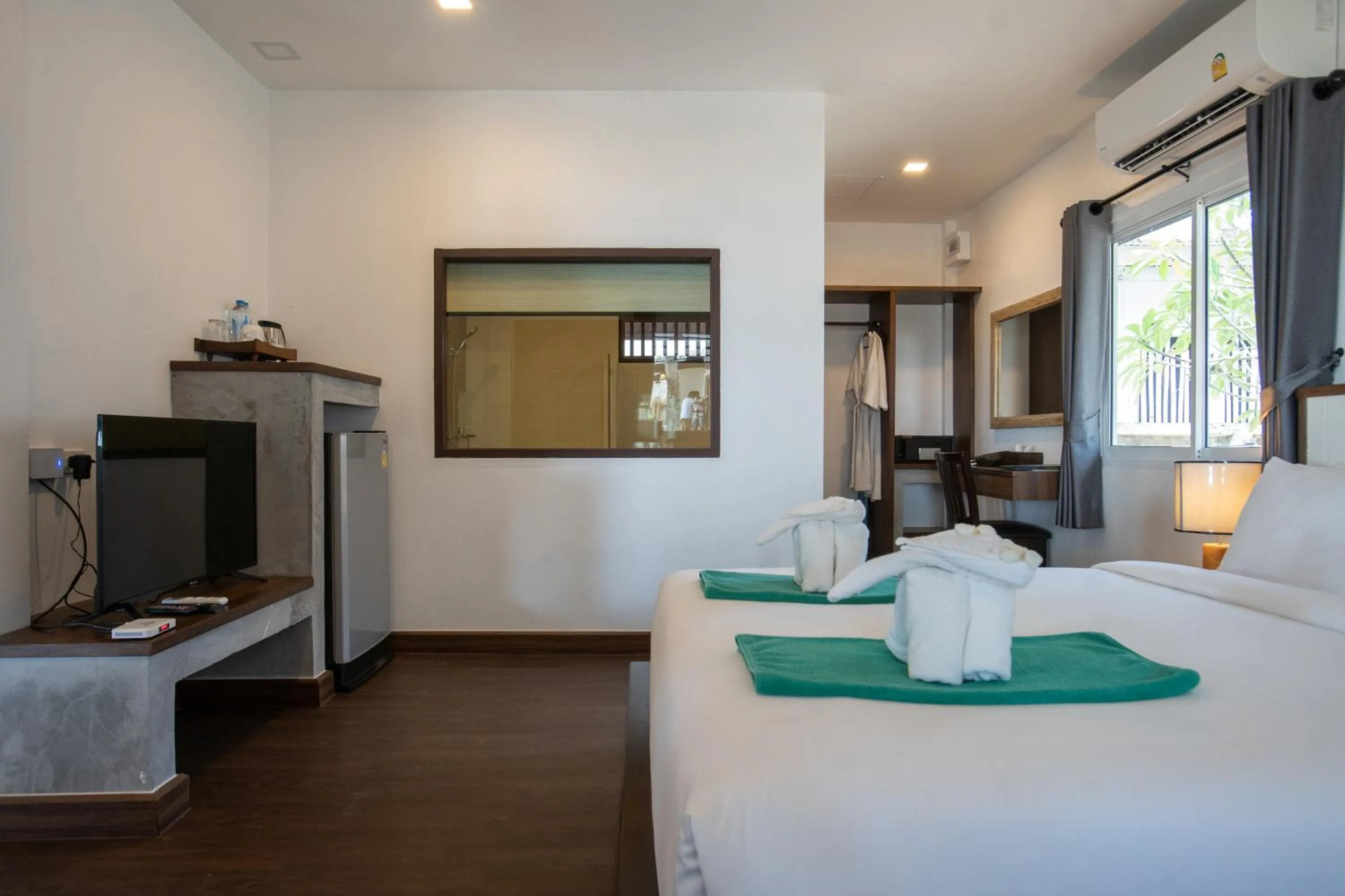 Bed in Southern Lanta Resort