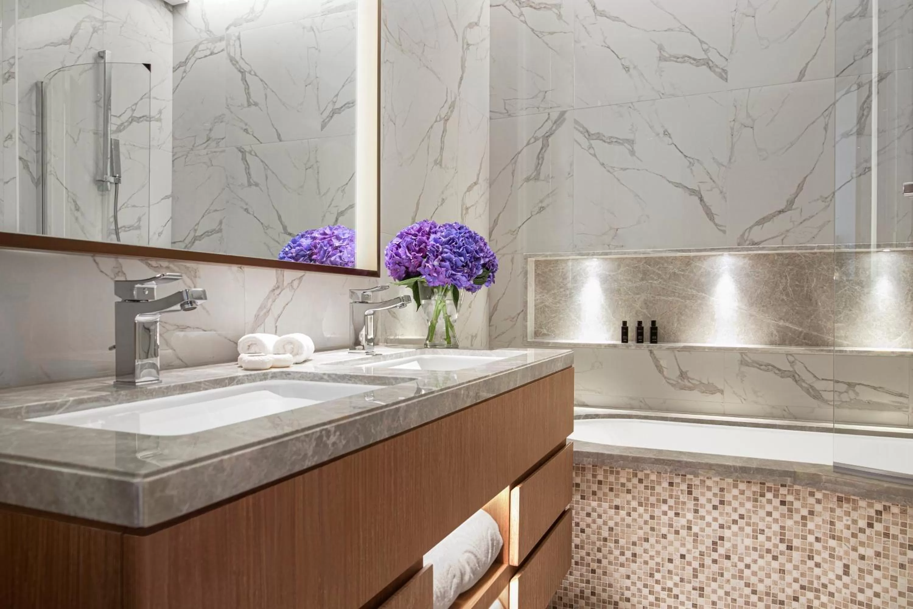 Bathroom in Al Jaddaf Rotana Suite Hotel