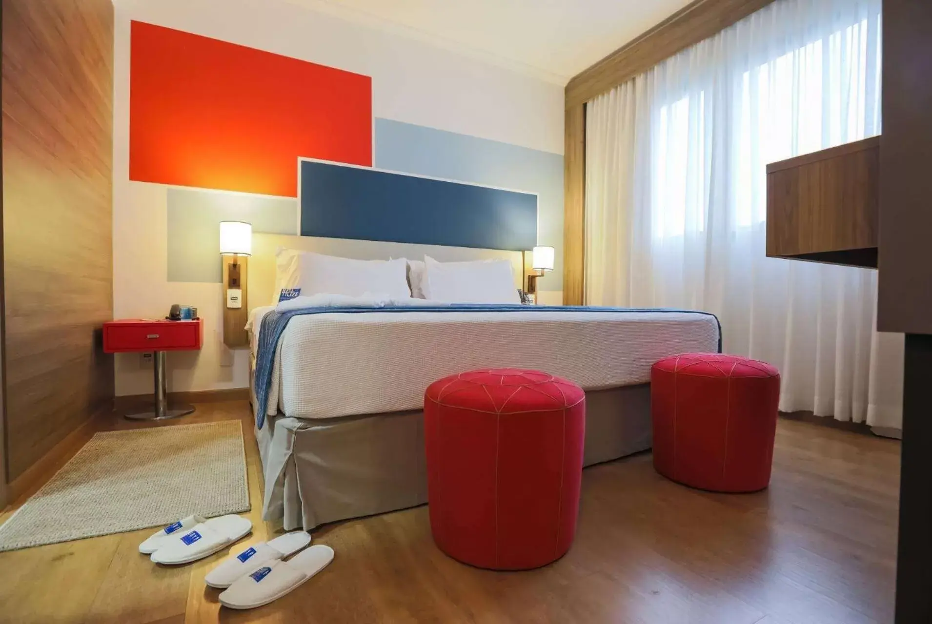 Photo of the whole room, Bed in TRYP By Wyndham Ribeirão Preto