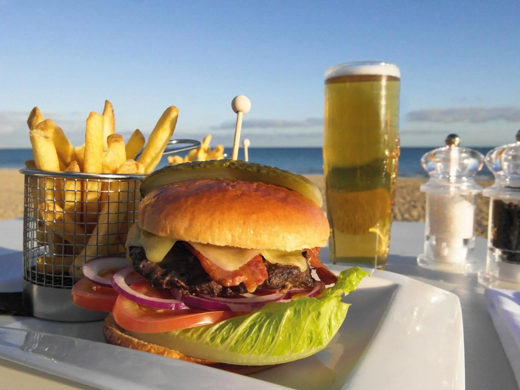 Food in Sandbanks Hotel