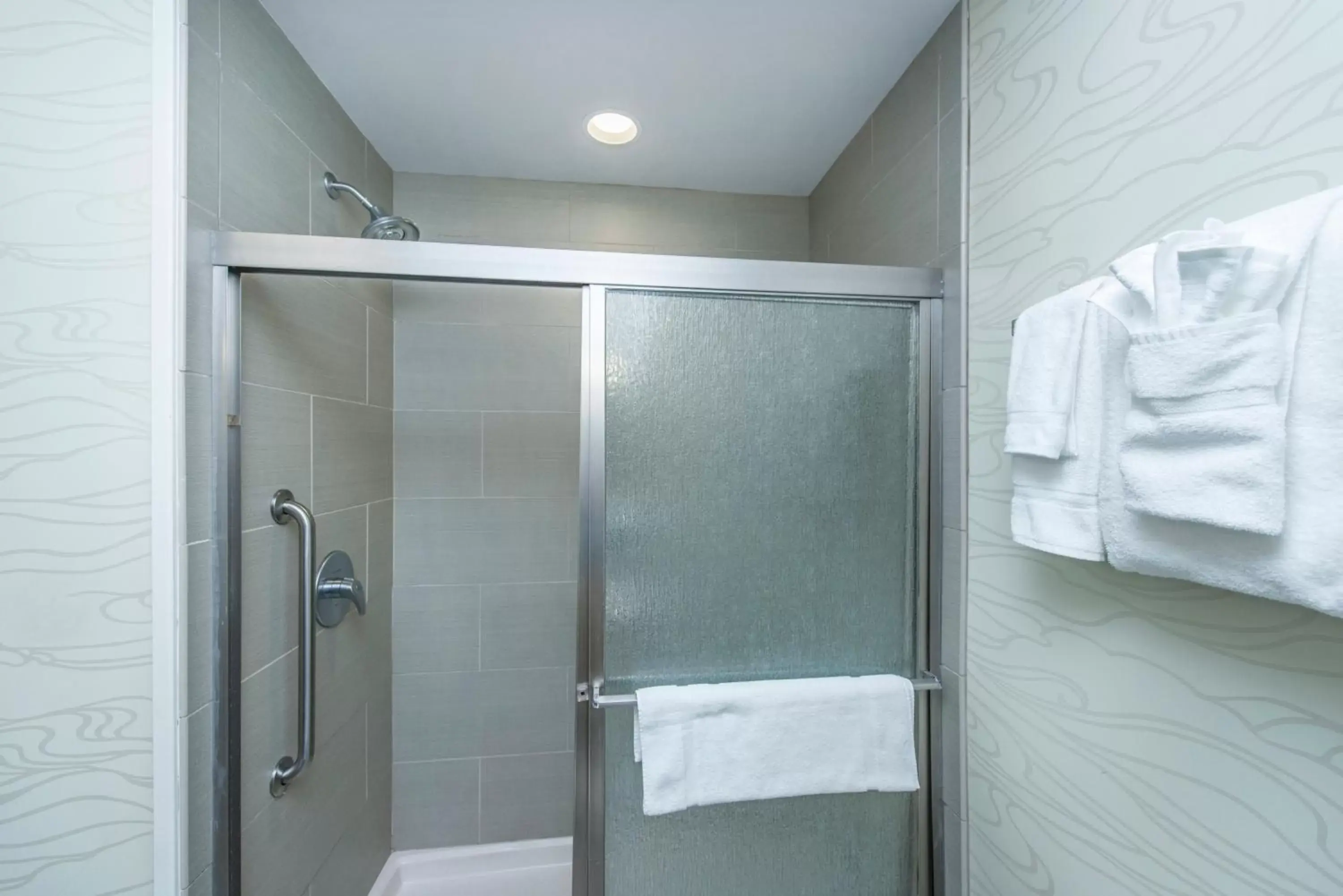 Shower, Bathroom in Holiday Inn Express and Suites North Charleston, an IHG Hotel