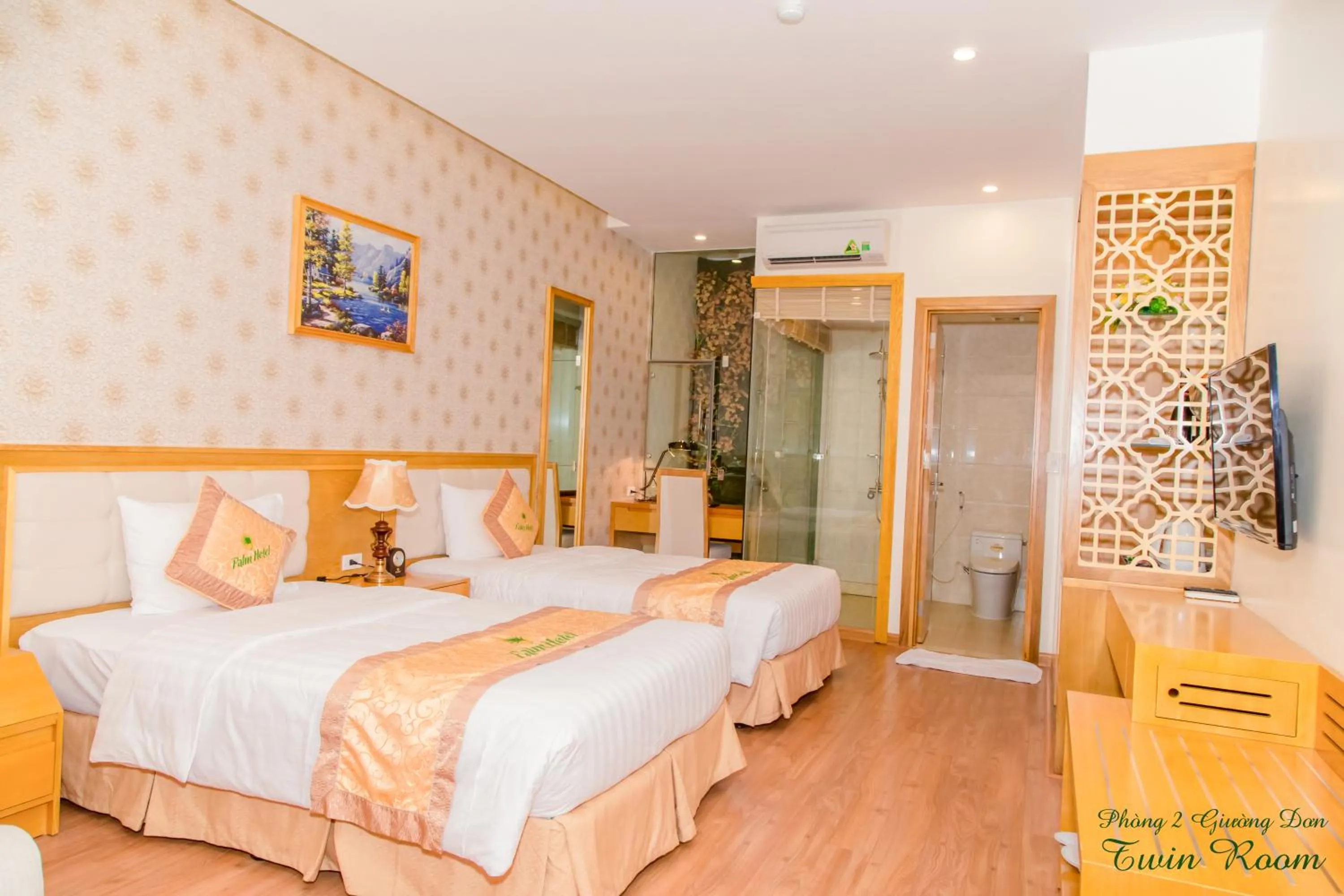 Bed in Palm Hotel Thanh Hoa