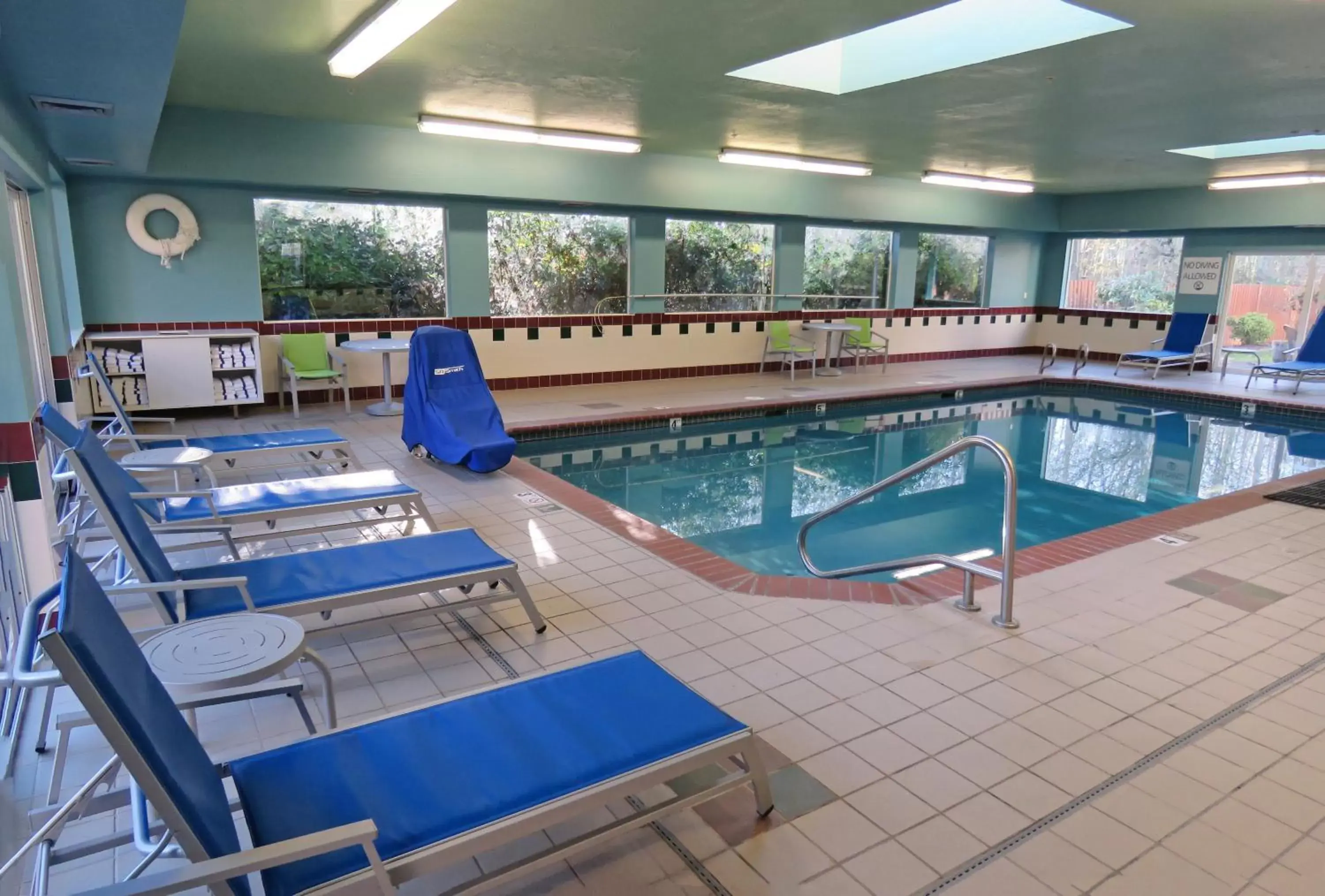 Swimming Pool in Holiday Inn Express Hotels & Suites Burlington, an IHG Hotel