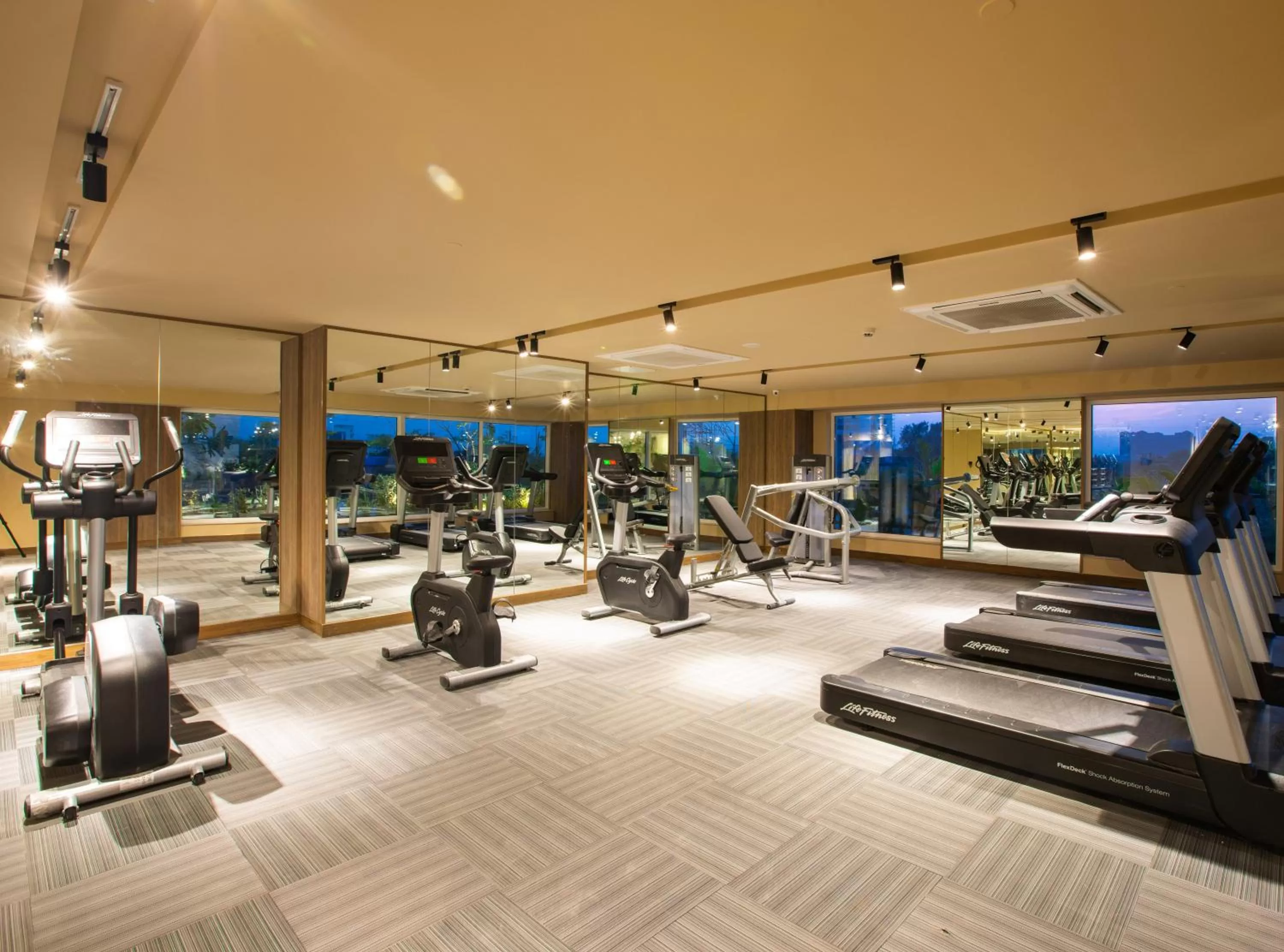 Fitness centre/facilities in Lemon Tree Premier City Center Pune
