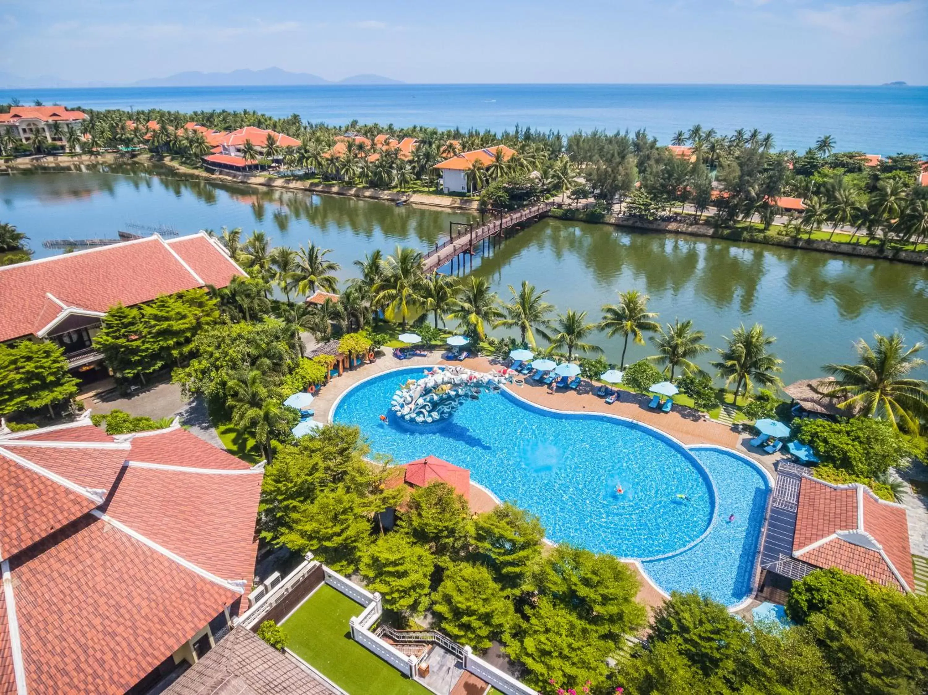 Swimming pool, Bird's-eye View in Koi Resort & Spa Hoi An