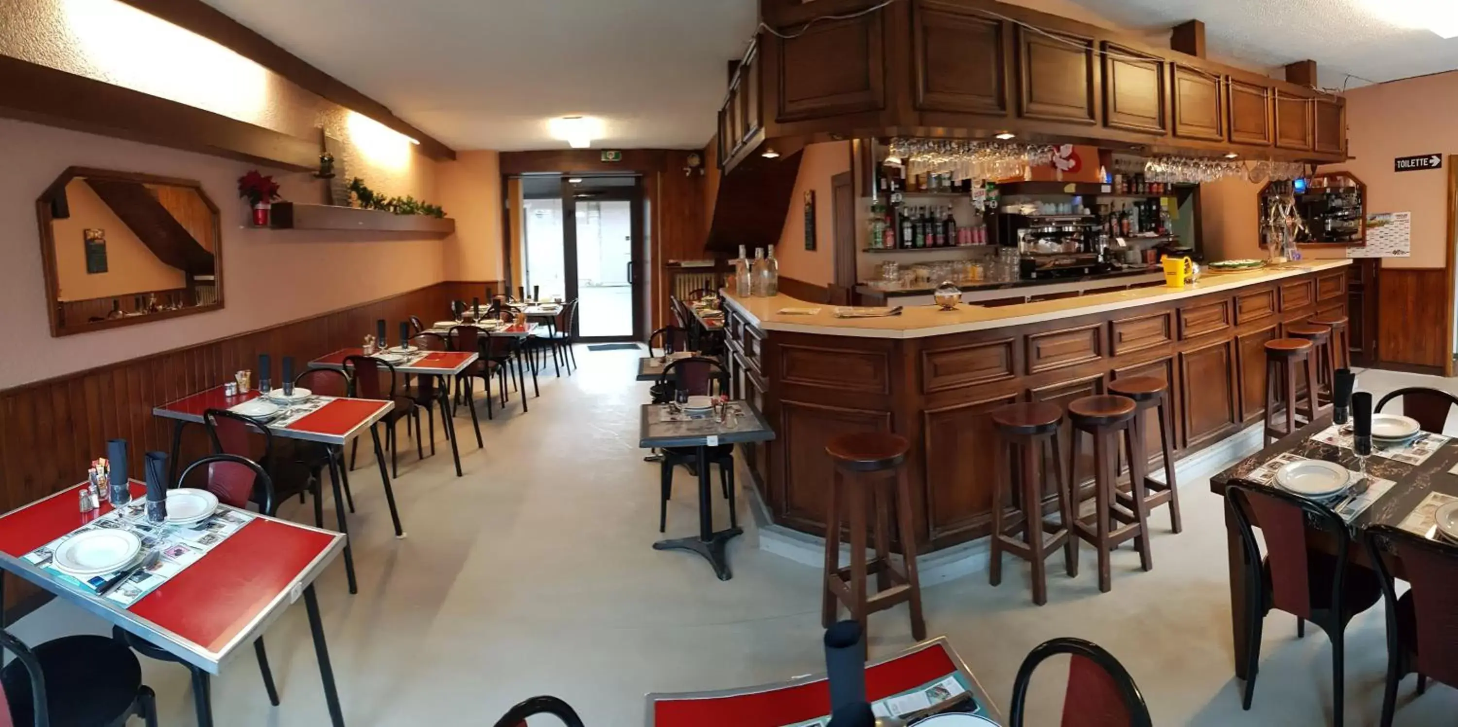 Lounge or bar, Restaurant/Places to Eat in Hotel Restaurant L'AGAPANTHE