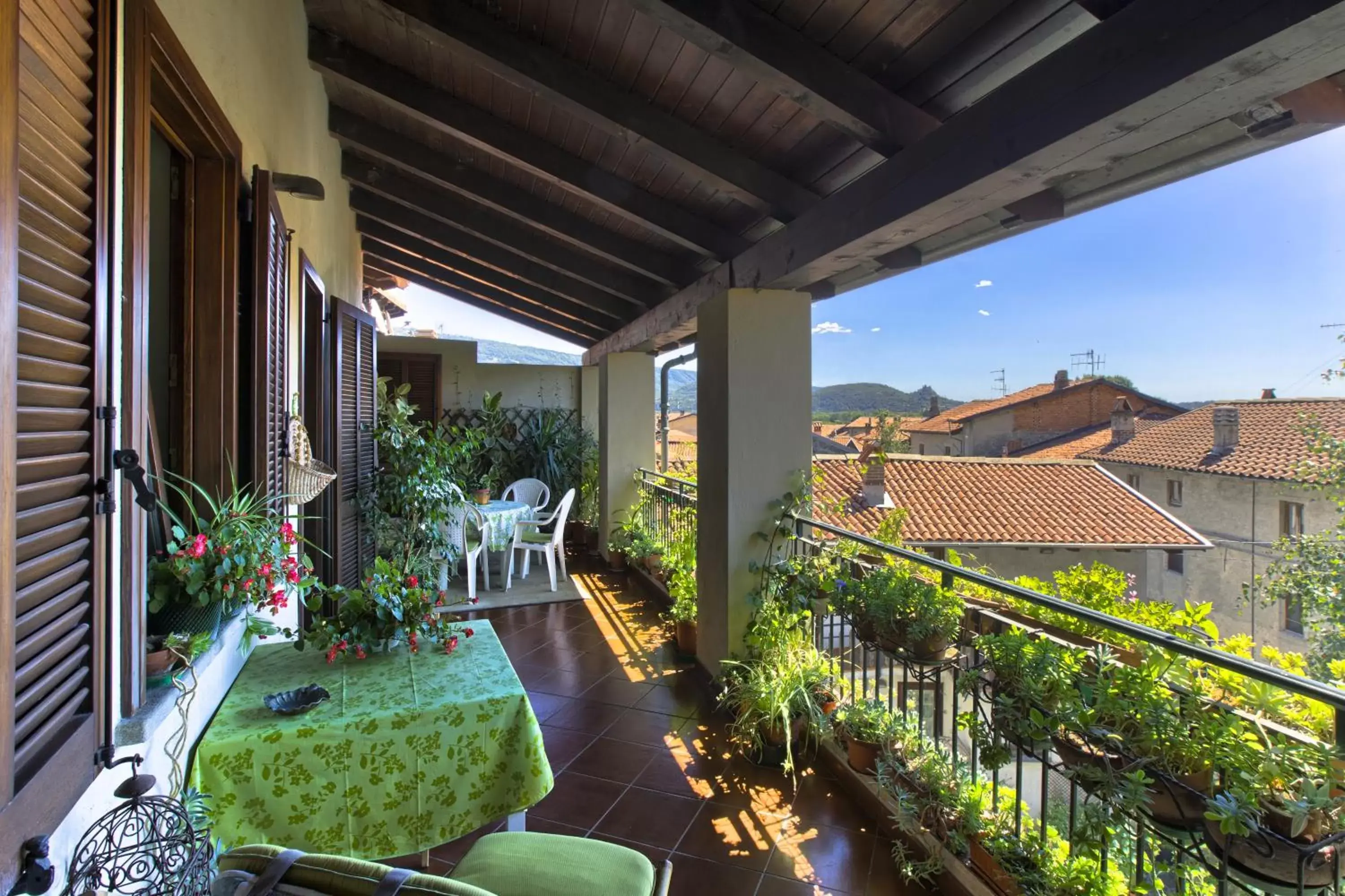 Balcony/Terrace in B&B La Rampichina