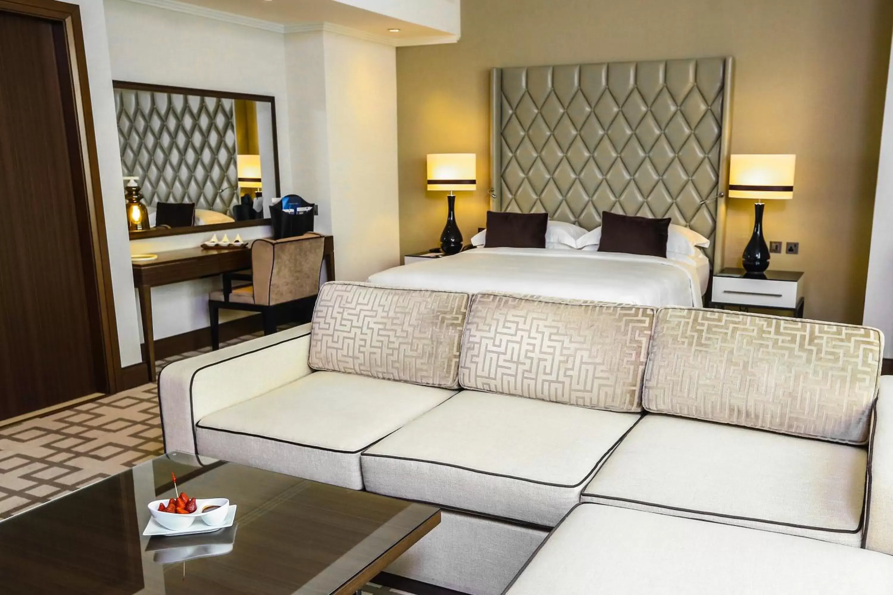 Bed in Al Maha Arjaan by Rotana