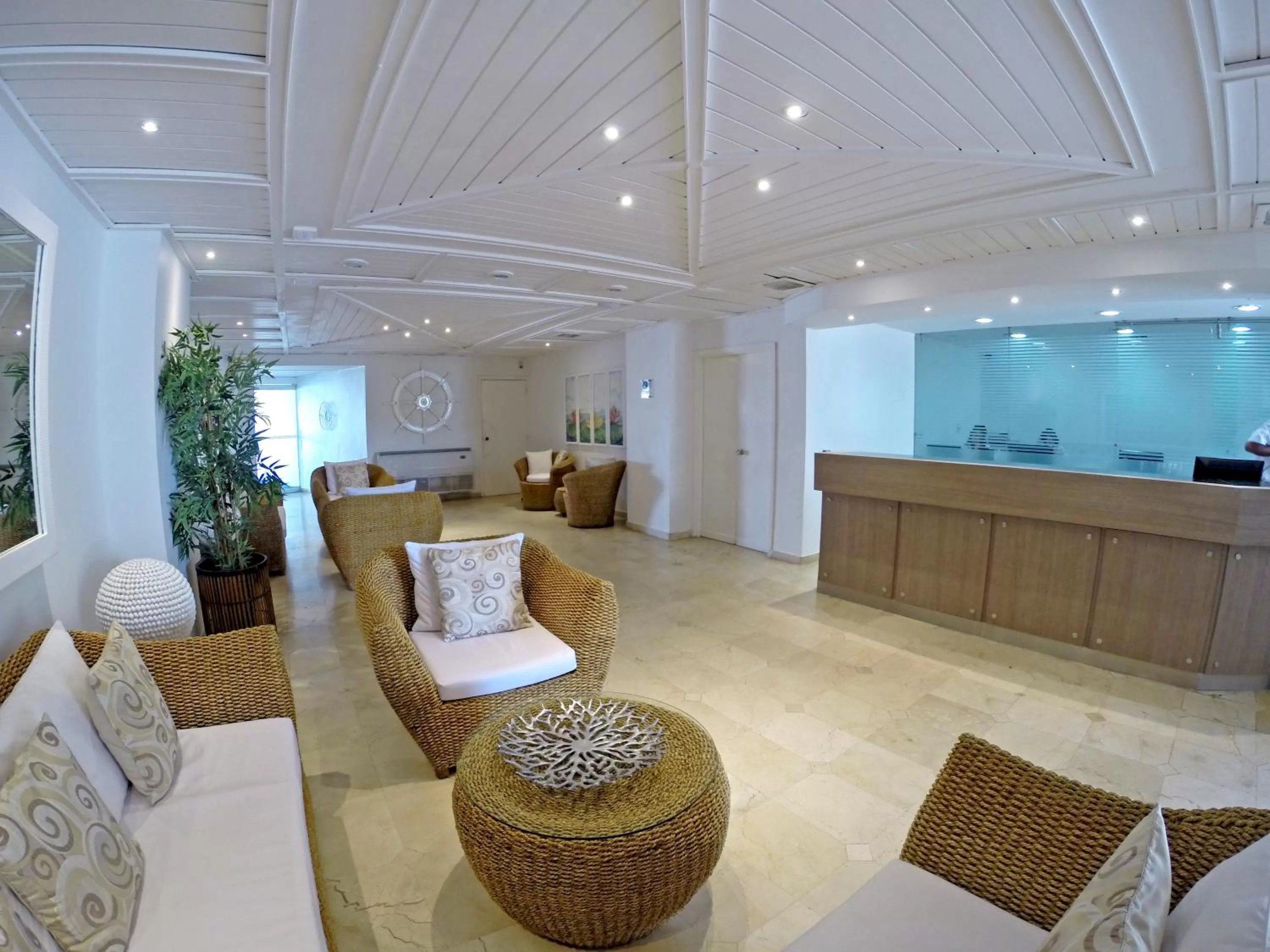 Lobby or reception in Hotel Casablanca