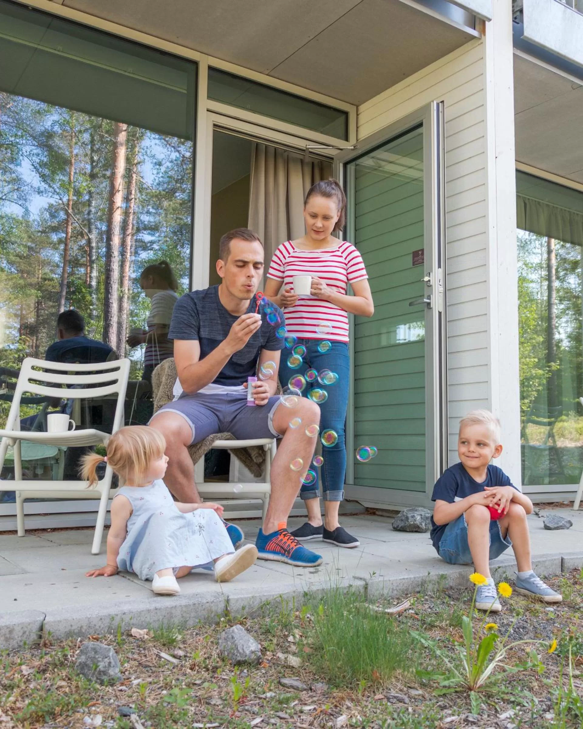 People in Kultaranta Resort