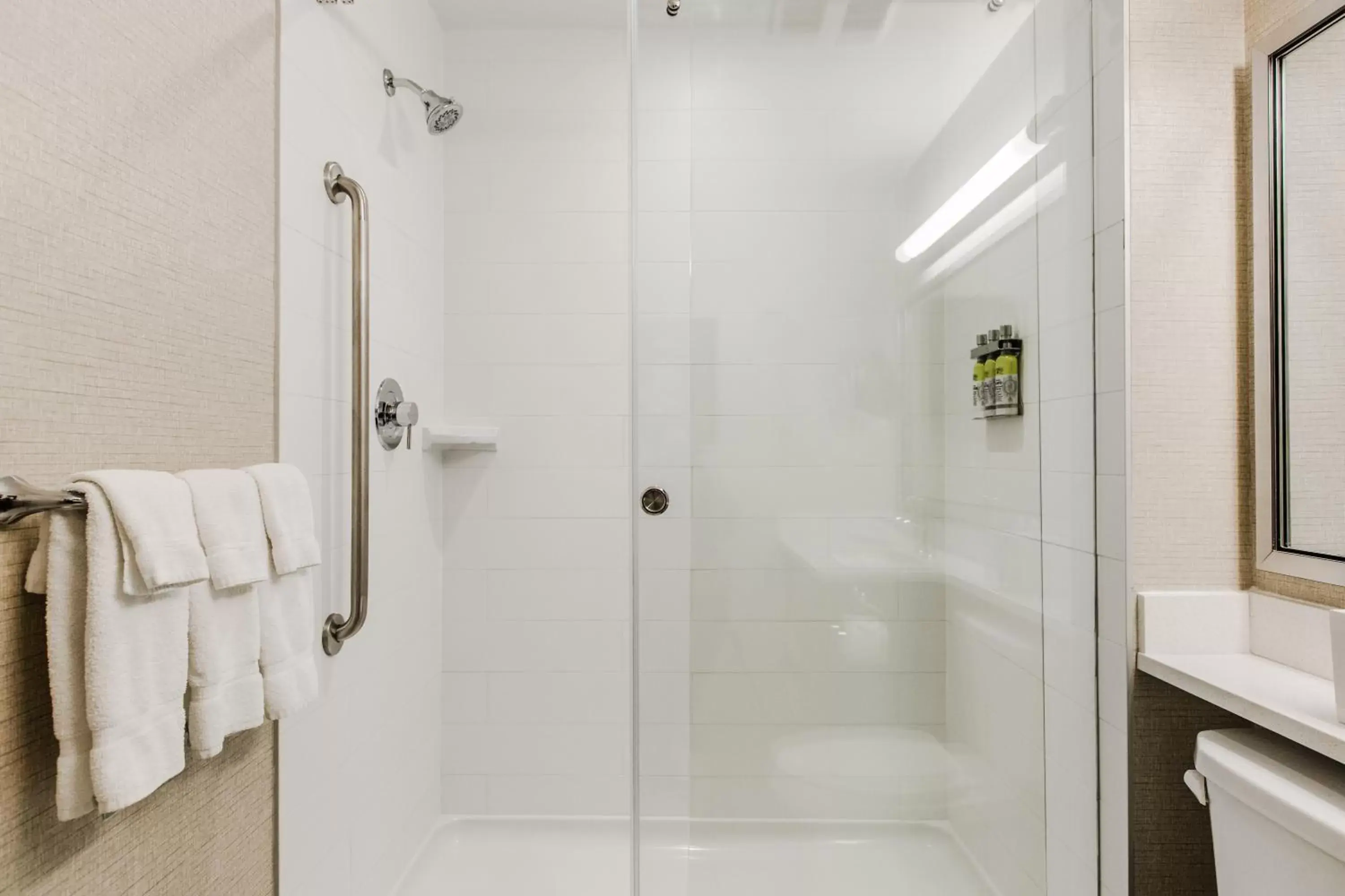 Bathroom in Candlewood Suites West Edmonton - Mall Area, an IHG Hotel