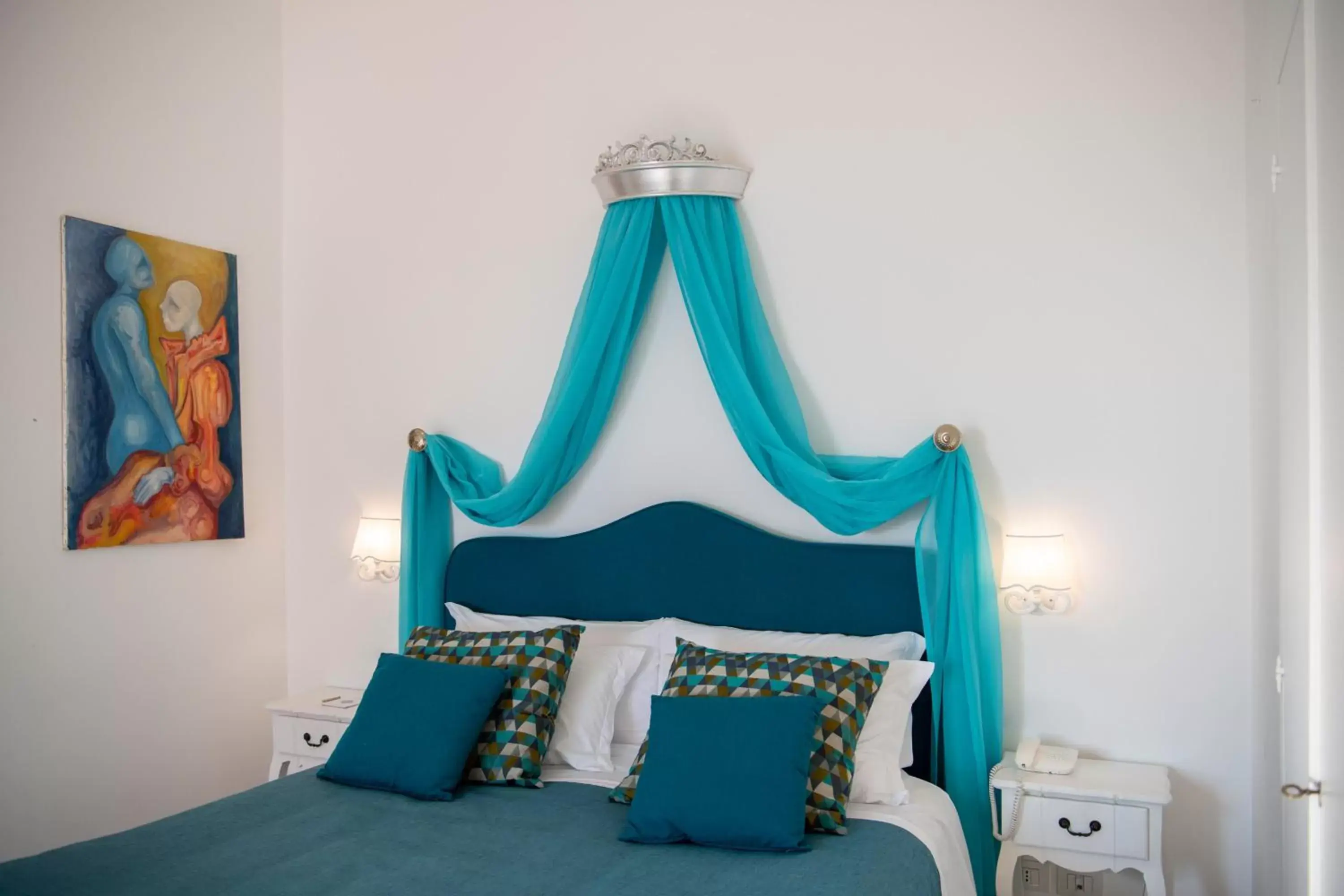 Bed in Hotel Villa Gabrisa