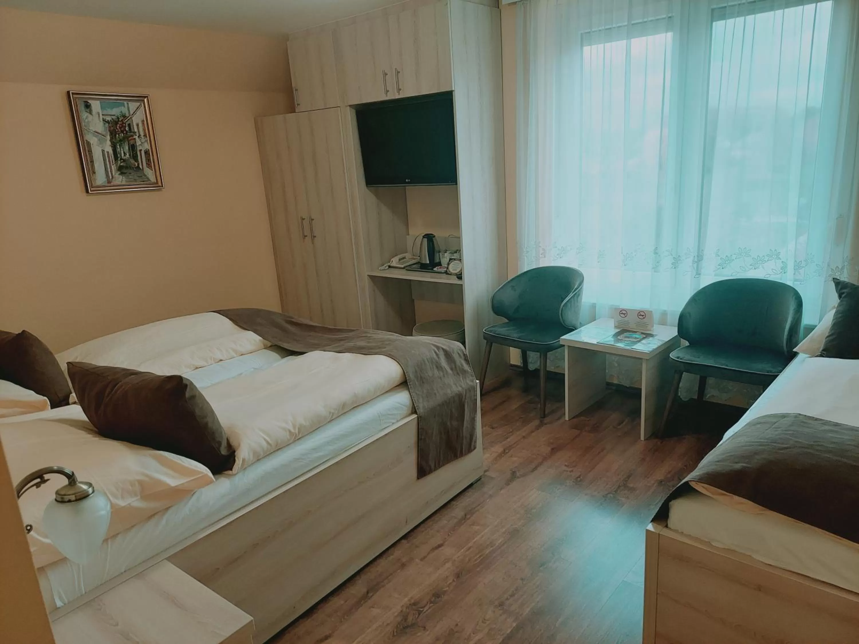 Bedroom, Bed in Hotel Panorama