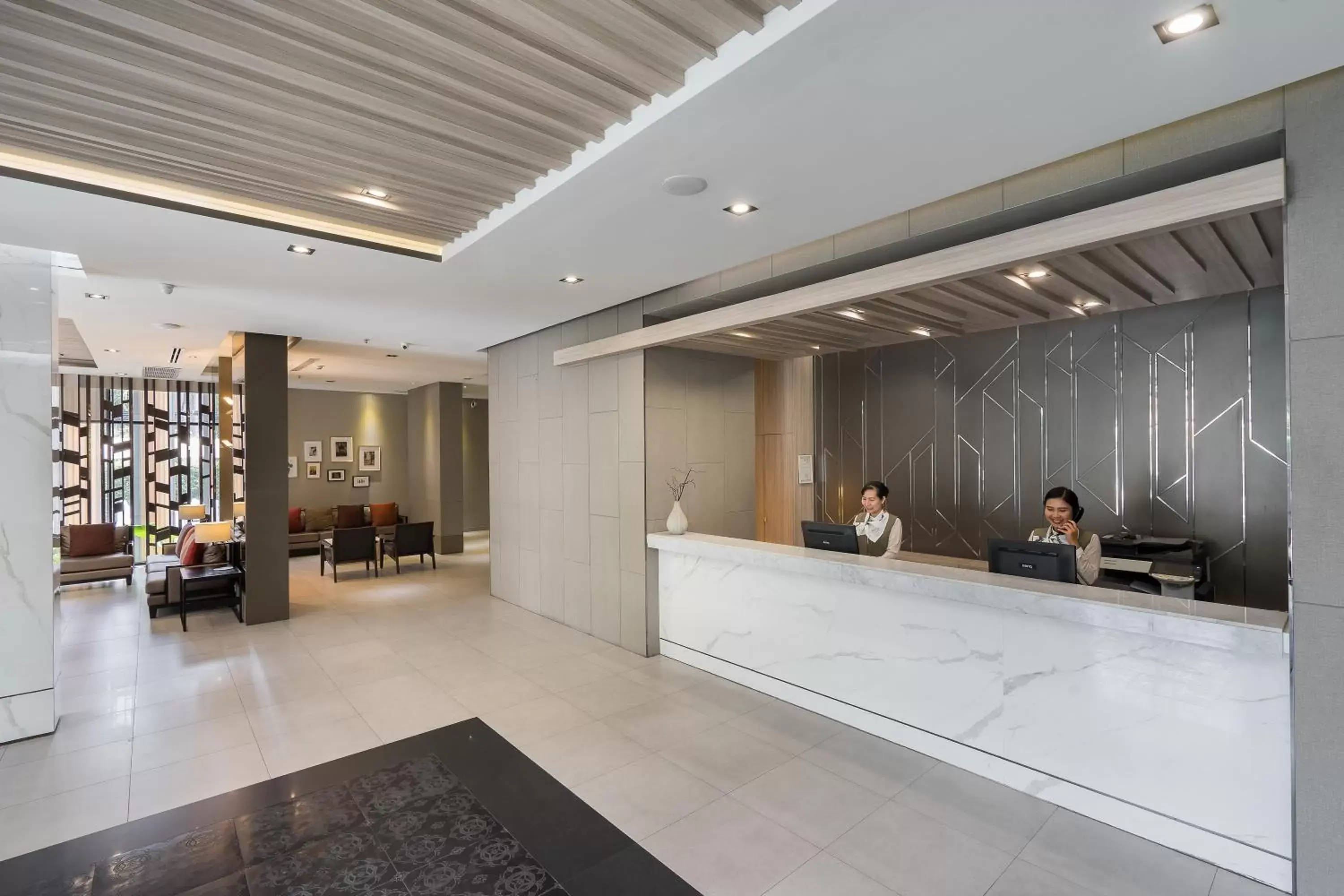 Lobby/Reception in Altera Hotel and Residence by At Mind