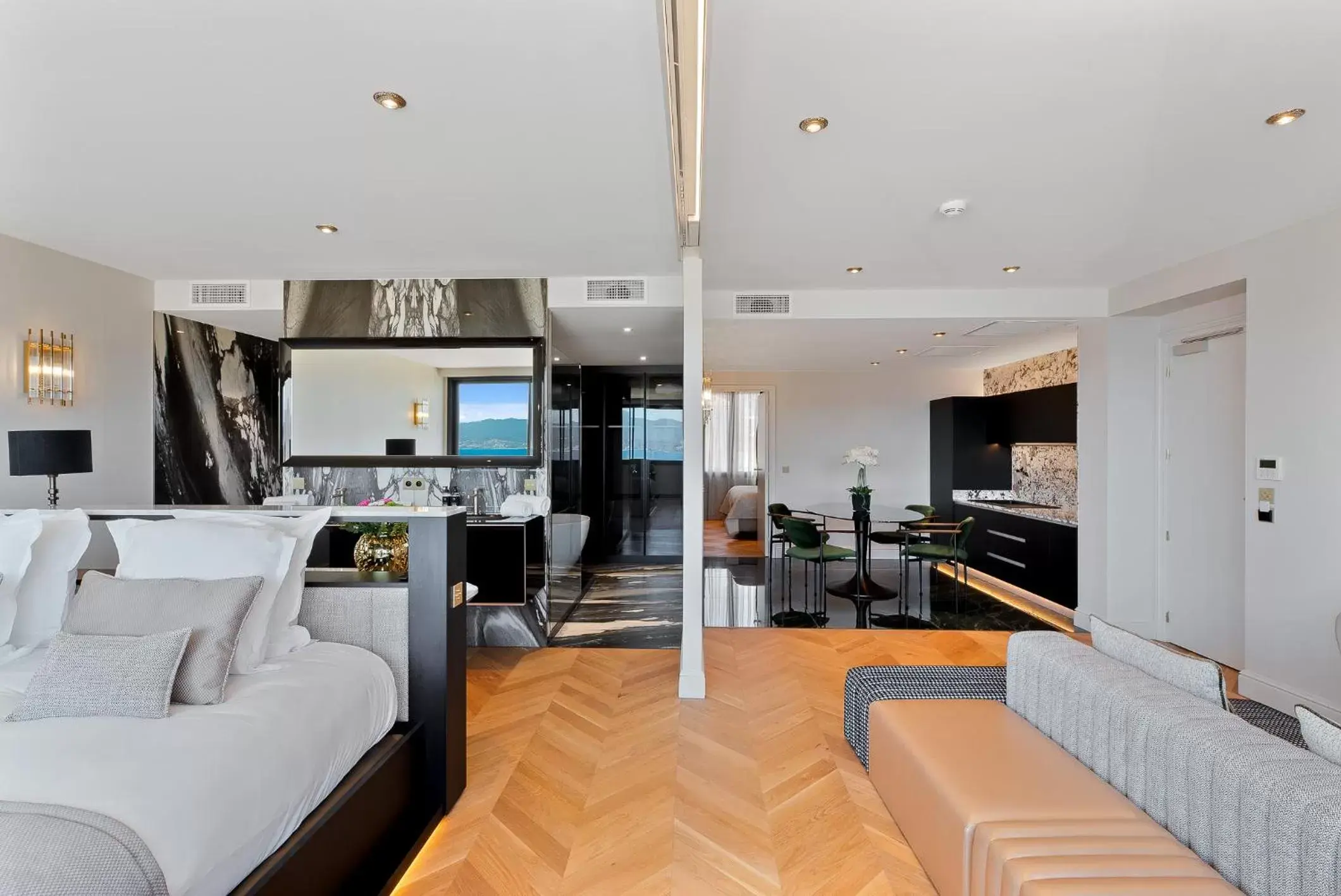 Living room, Seating Area in Hotel San Carlu Citadelle Ajaccio