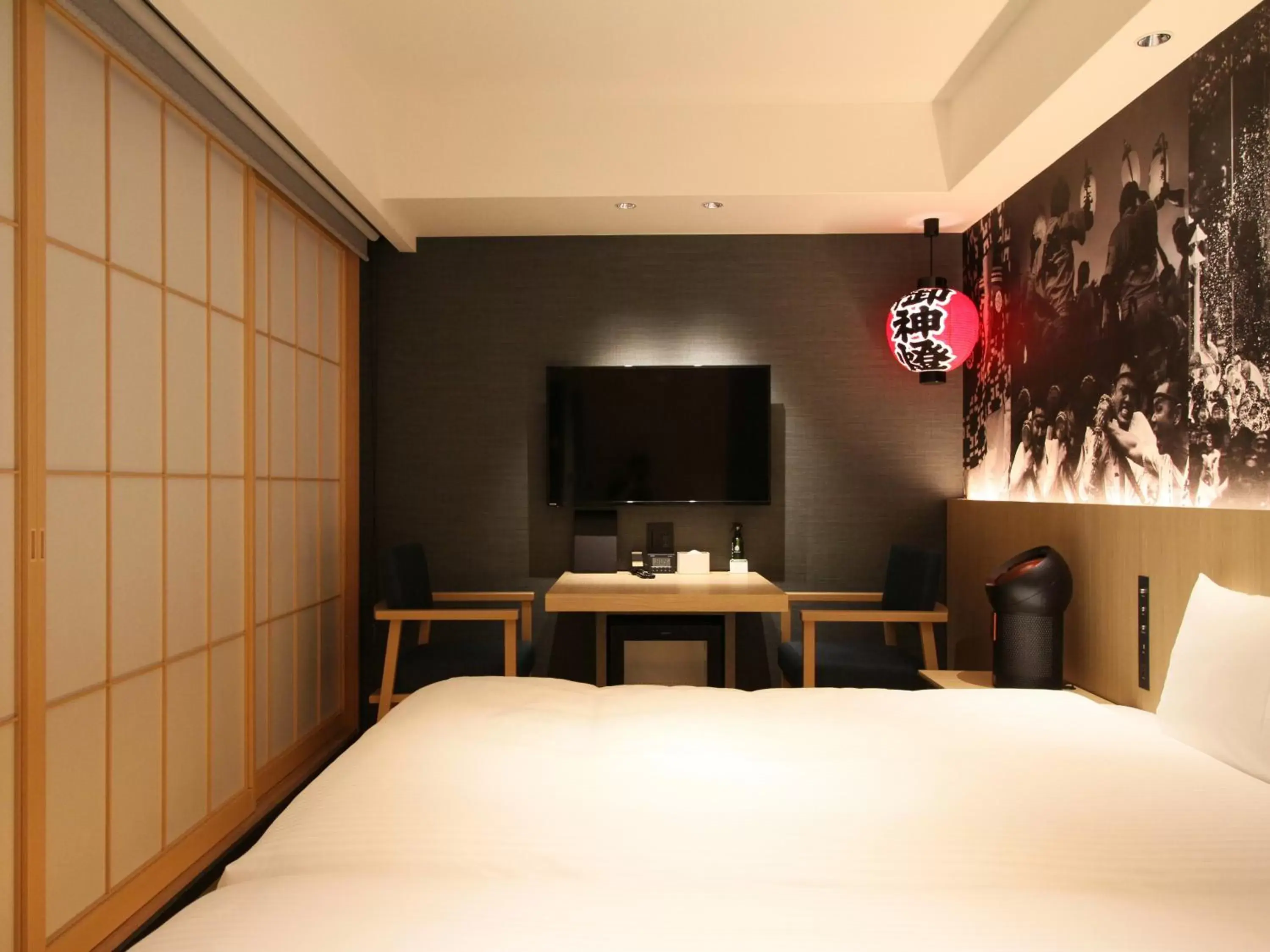 Bedroom, TV/Entertainment Center in Hotel Torifito Hakata Gion