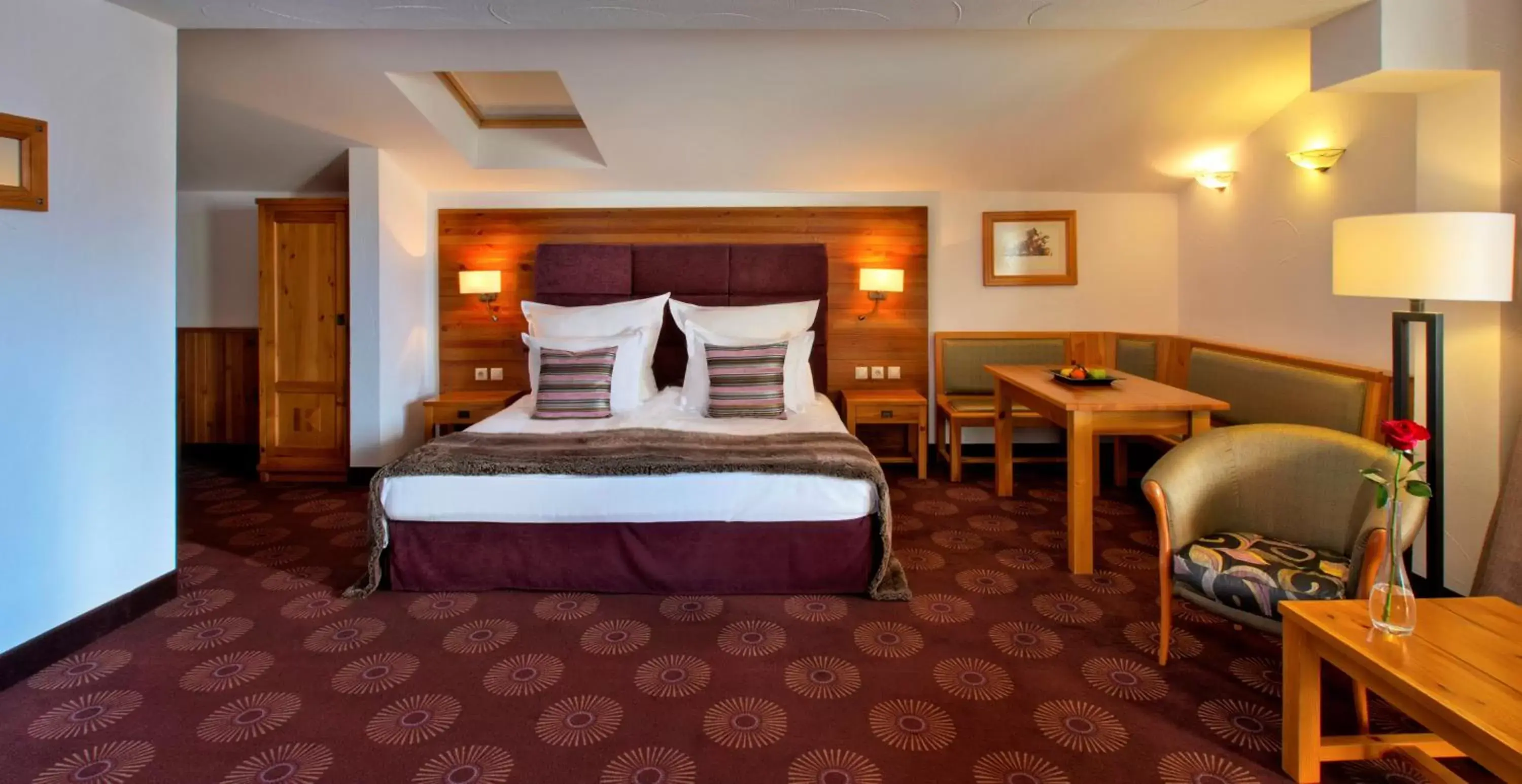 Bed in Kempinski Hotel Grand Arena Bansko