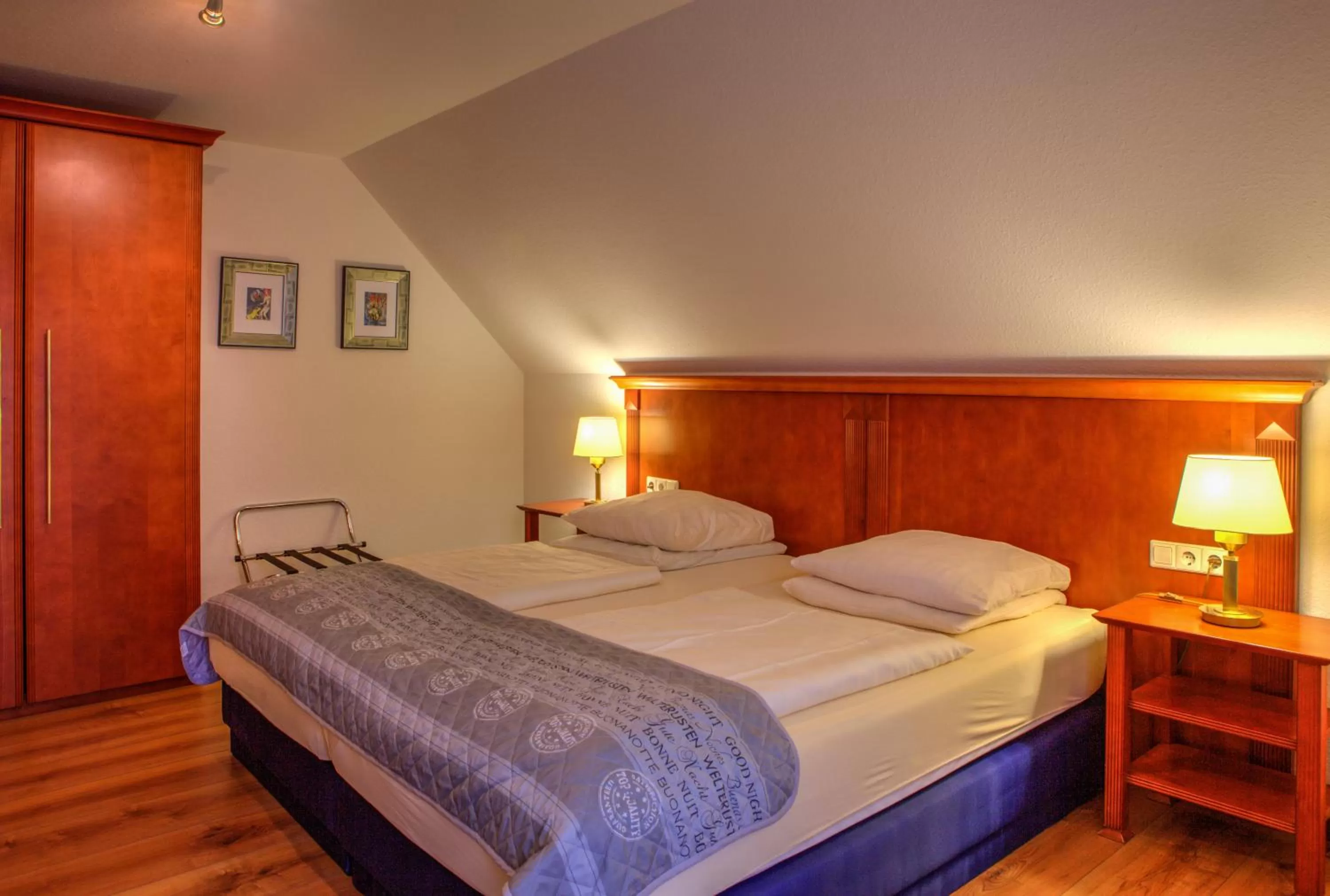 Photo of the whole room, Bed in Moselromantik Hotel Am Panoramabogen