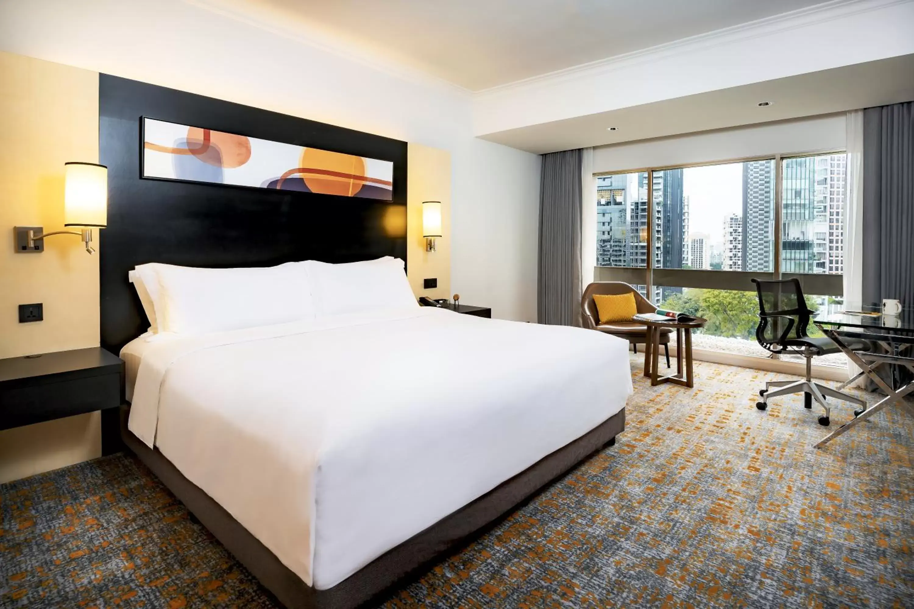 Bathroom, Bed in voco Orchard Singapore, an IHG Hotel