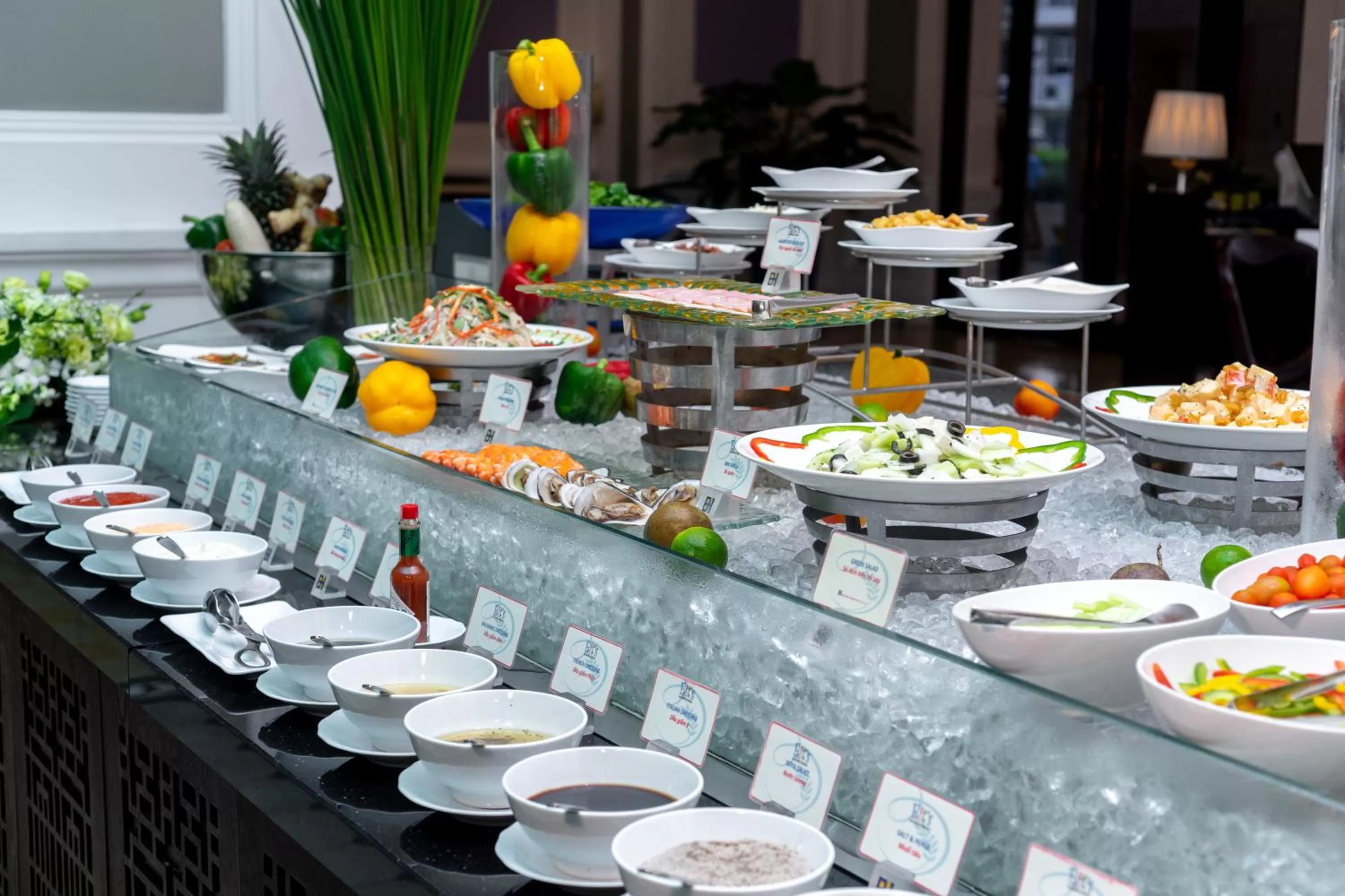 Breakfast in Becamex Hotel New City