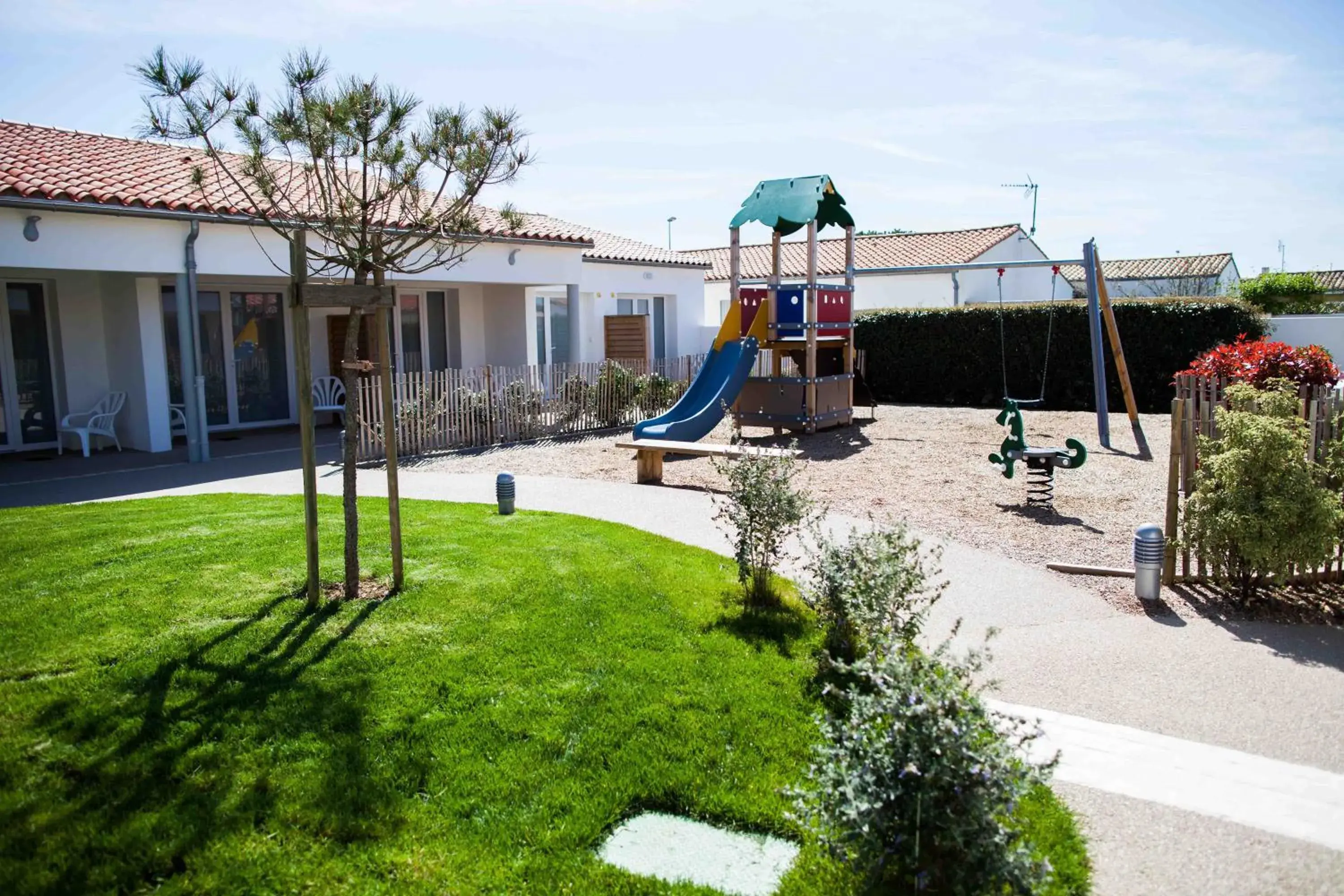 Children play ground, Children's Play Area in Hotel de Re, The Originals Boutique