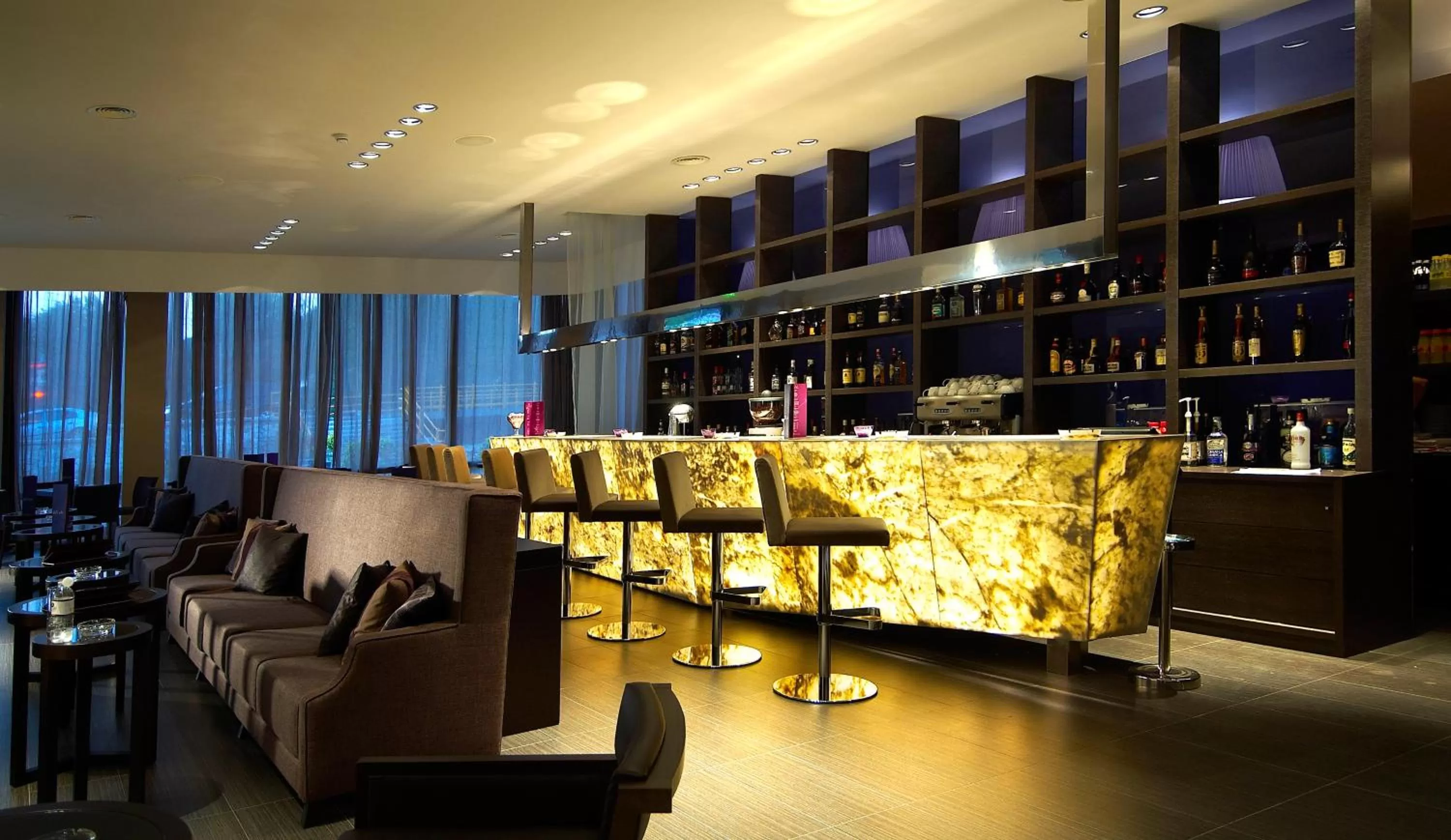 Lounge or bar in Philippos Xenia Hotel