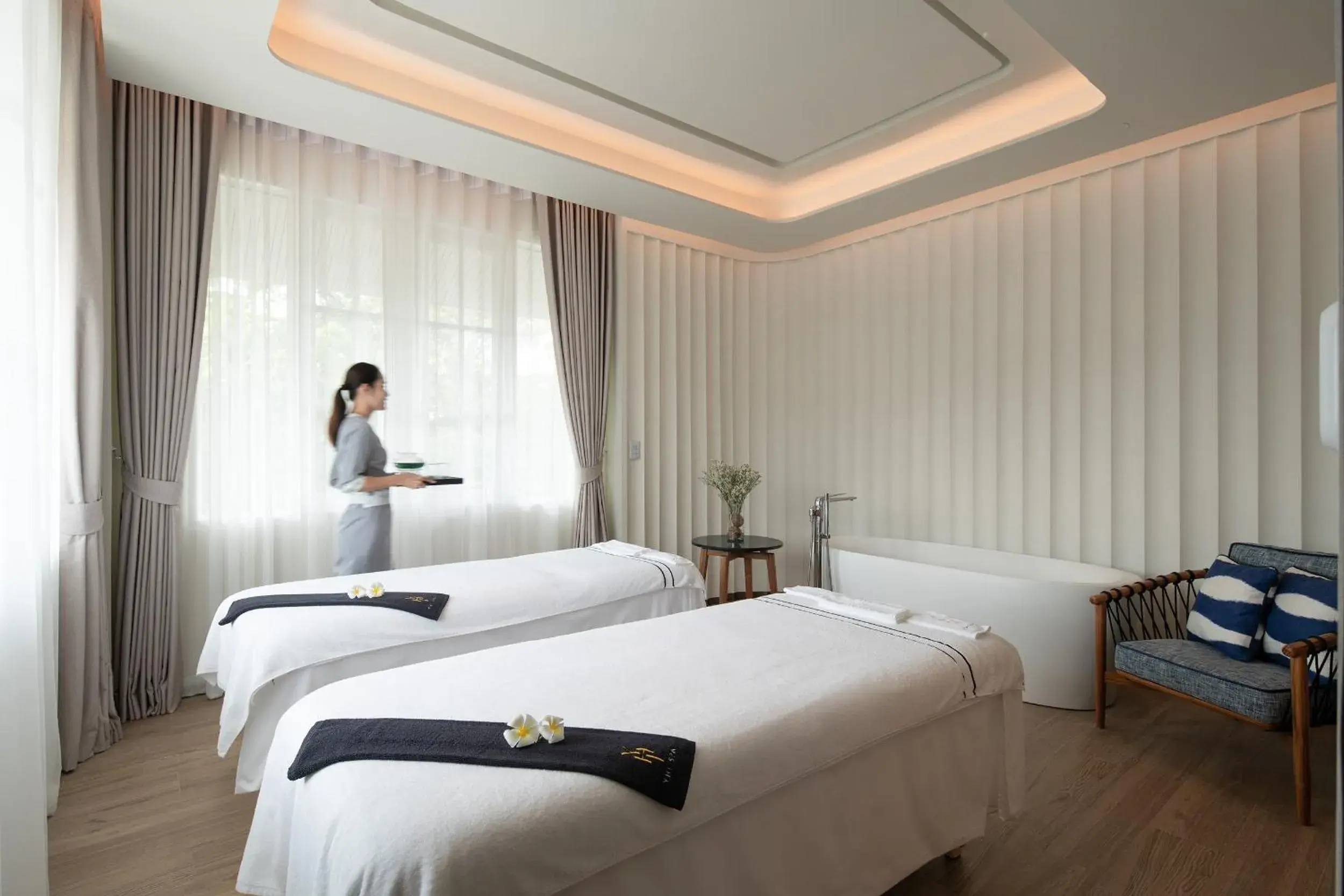 Spa and wellness centre/facilities, Bed in Melia Koh Samui Spa and wellness centre/facilities, Bed in Melia Koh Samui