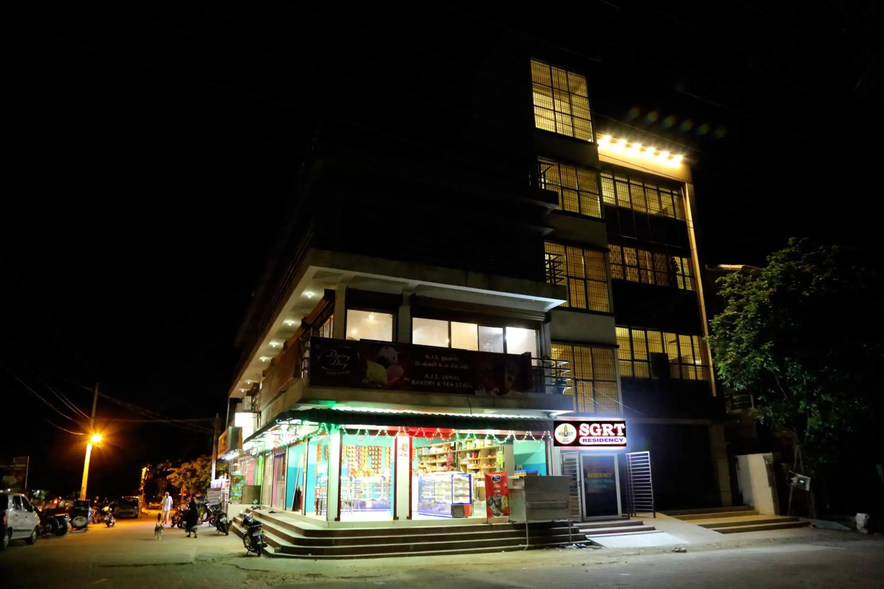 Property building in SGRT Residency Property building in SGRT Residency