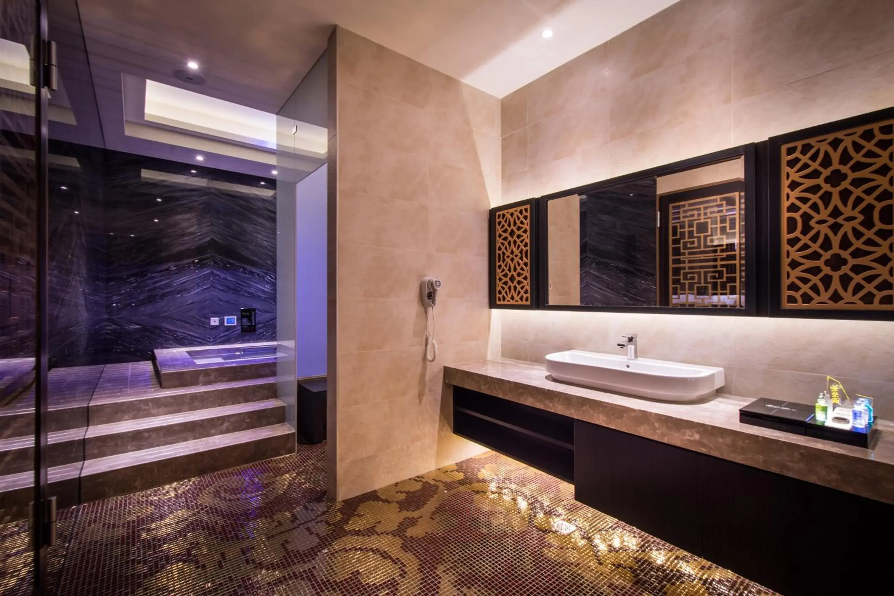 Bathroom in Forbidden City Motel
